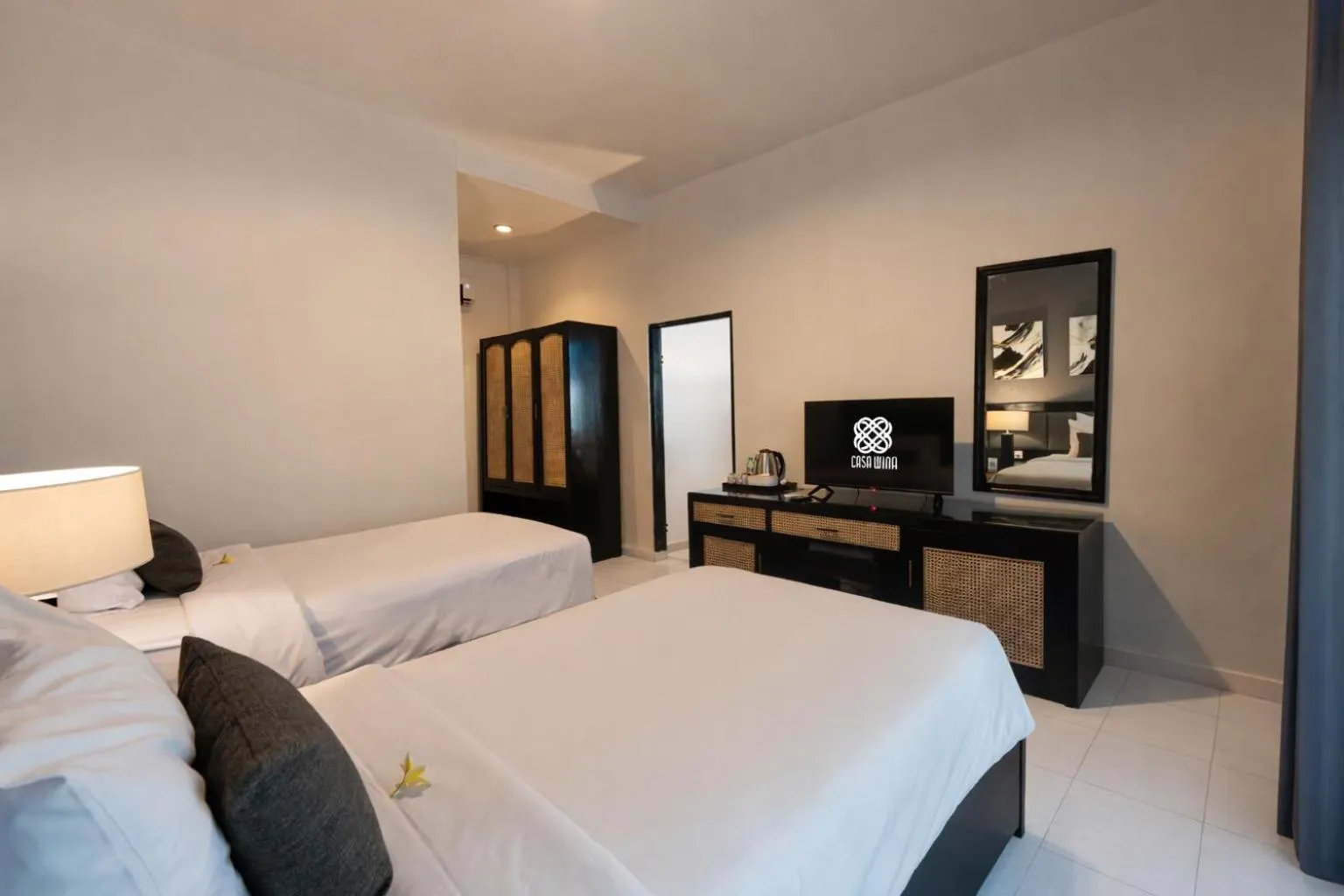 Bed in Casa Wina Kuta by The Wina Resorts