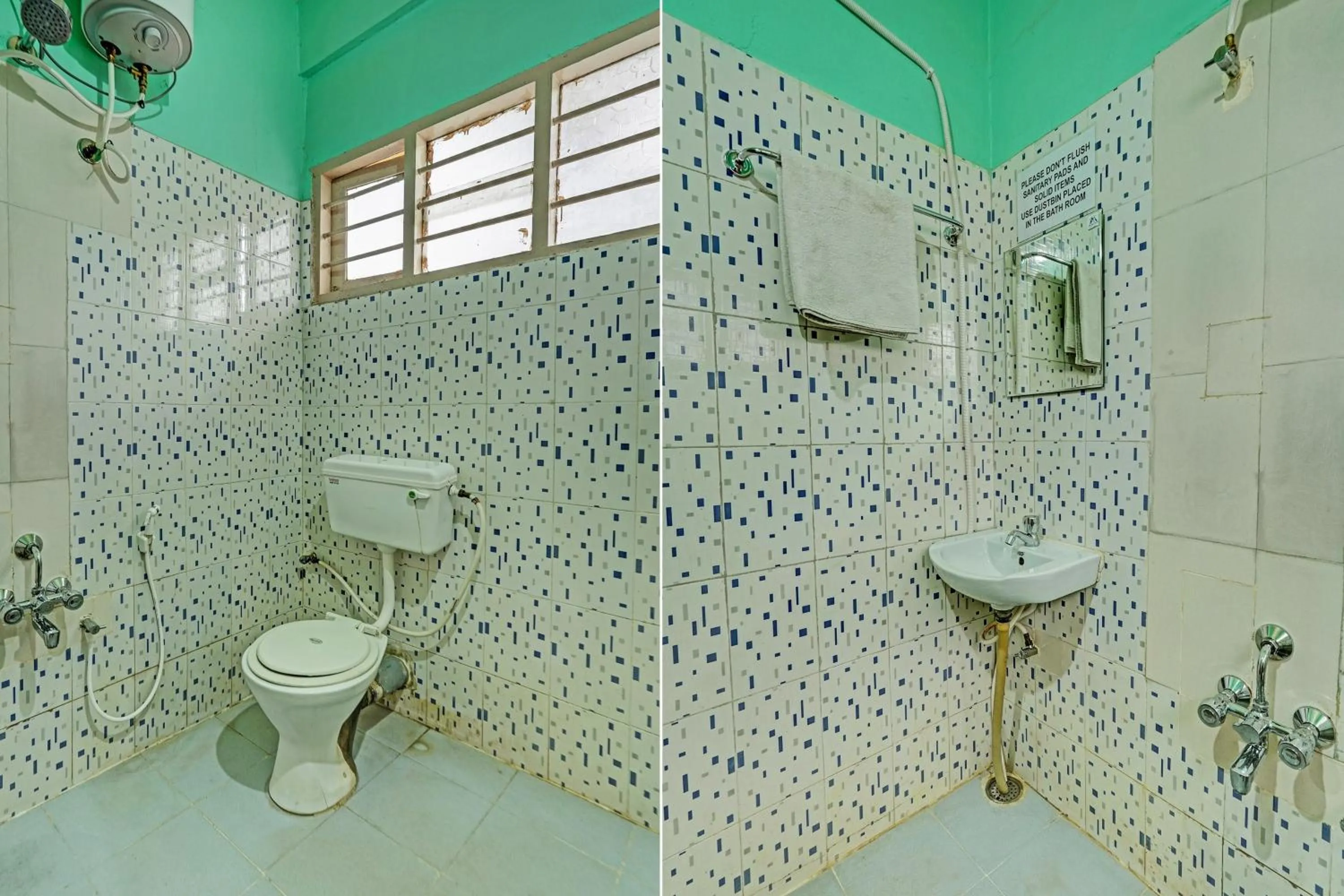 Bathroom in Collection O Druvi Corporate Hotel