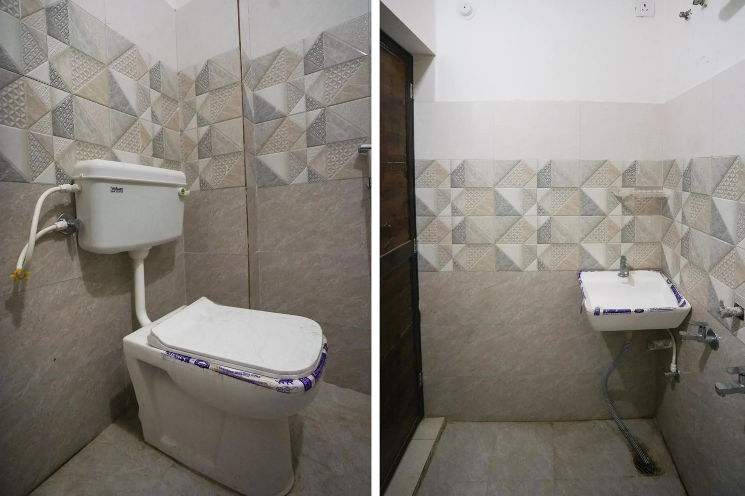 Bathroom in Hotel O Sai Saugat