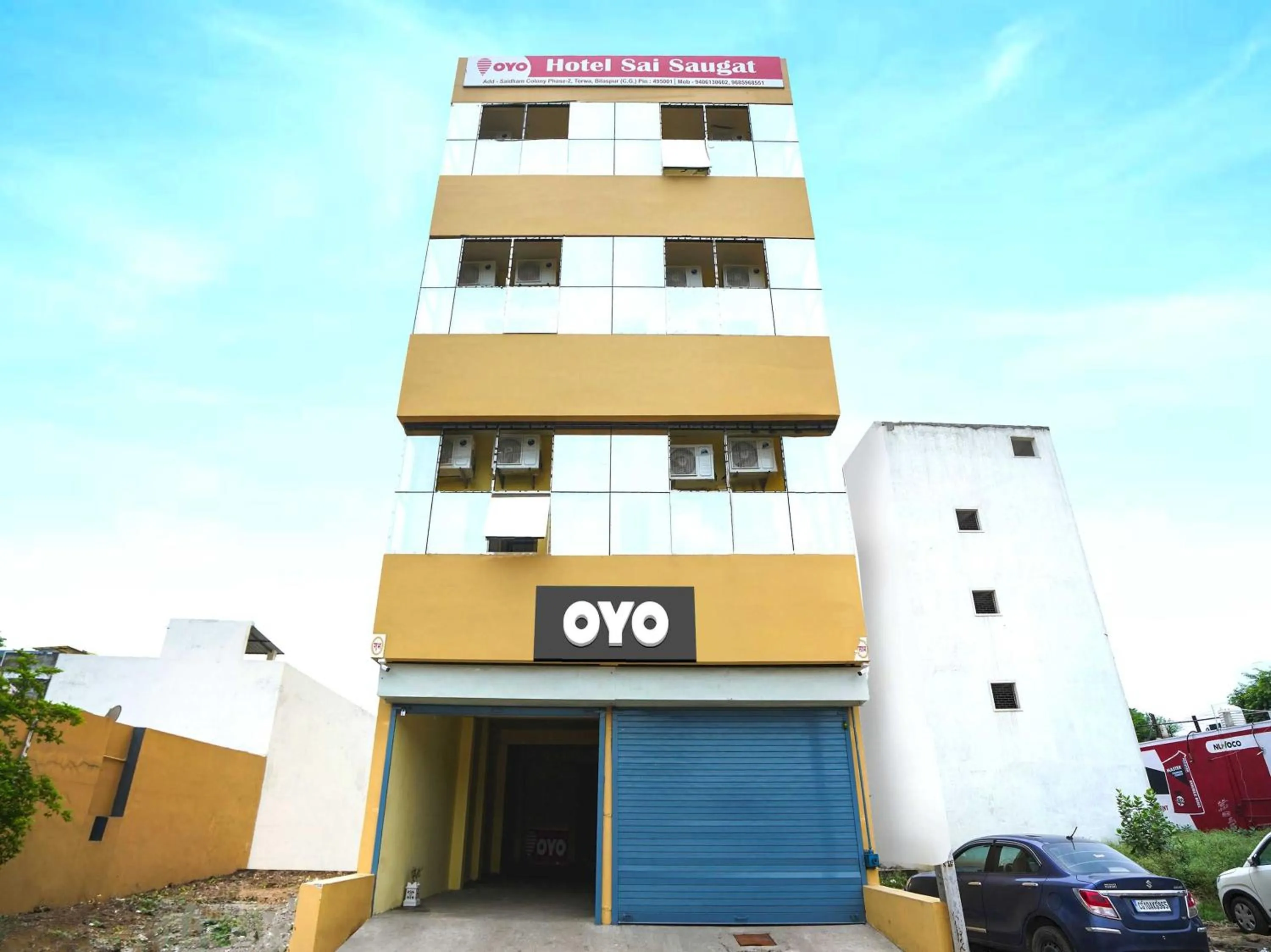 Facade/entrance in Hotel O Sai Saugat