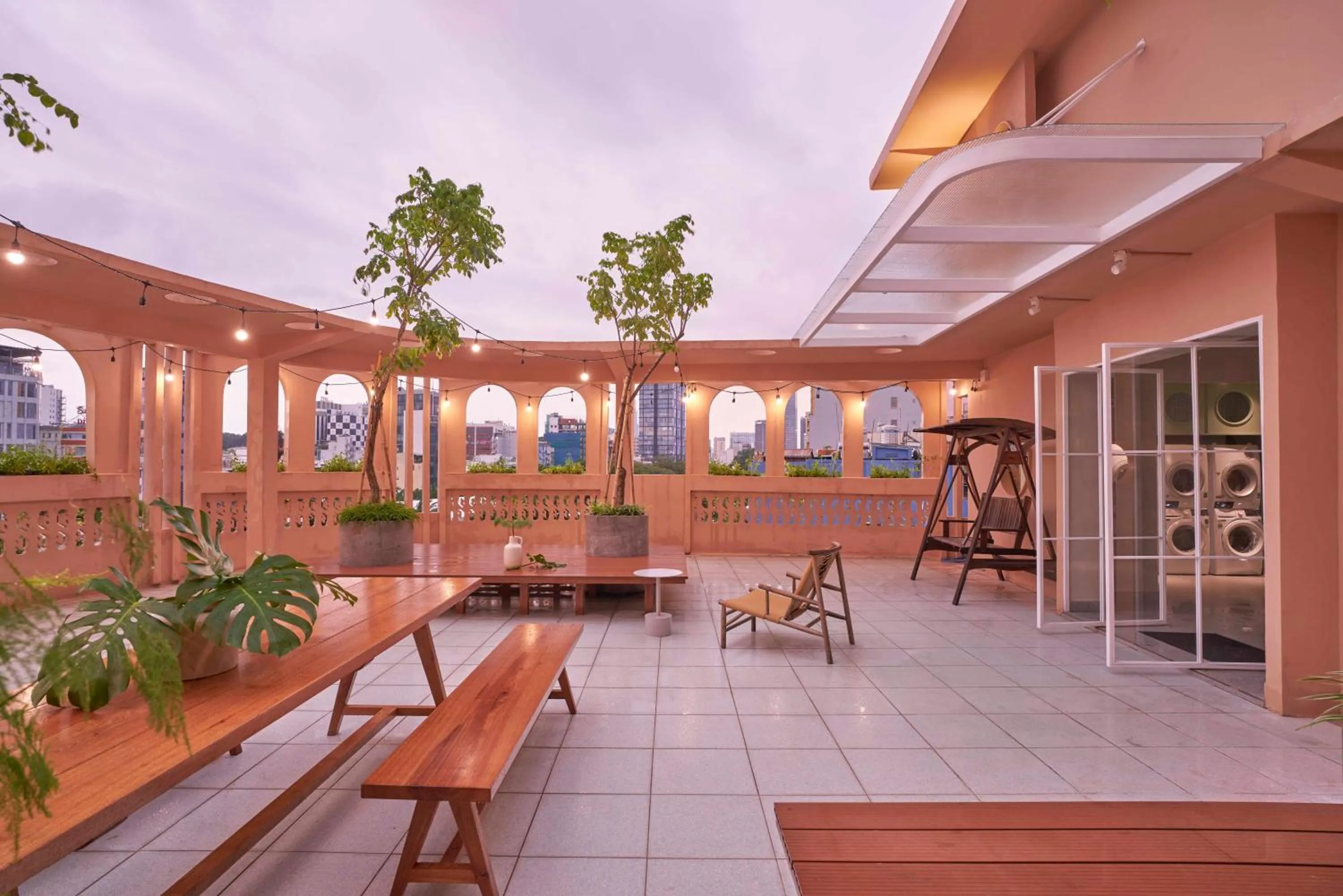 Patio in Express by M Village Phạm Ngũ Lão