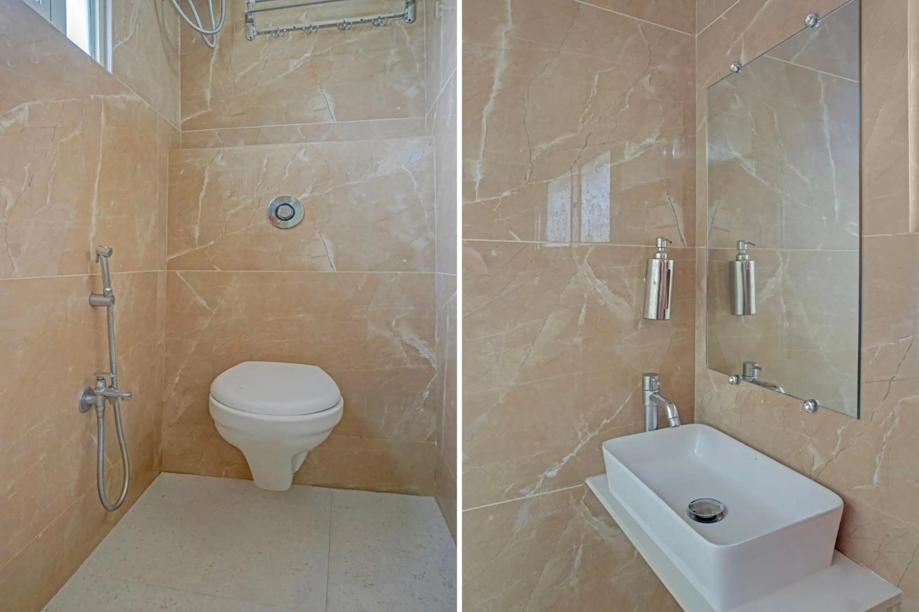 Bathroom in Hotel O Happy Homely Stay