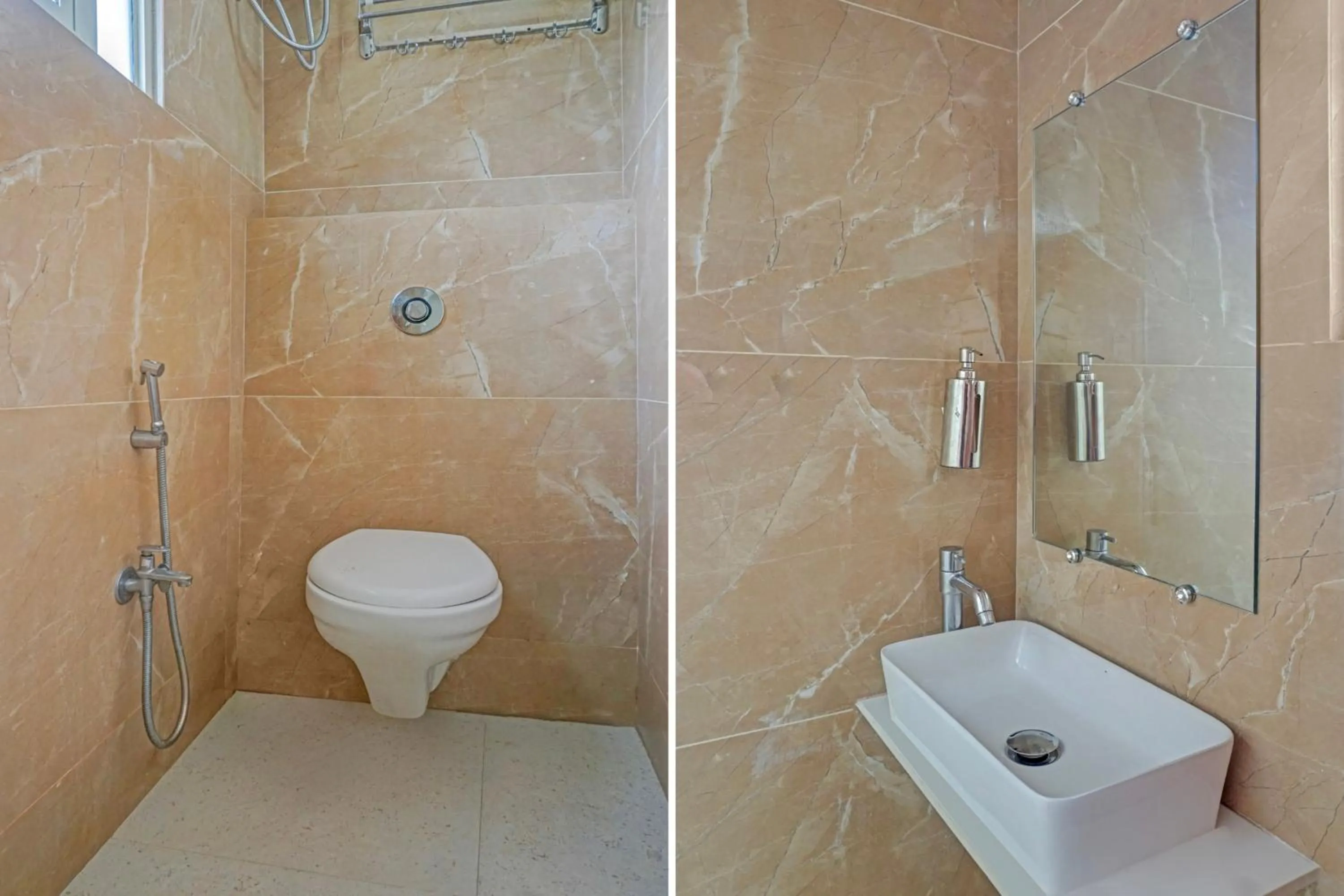 Bathroom in Hotel O Happy Homely Stay