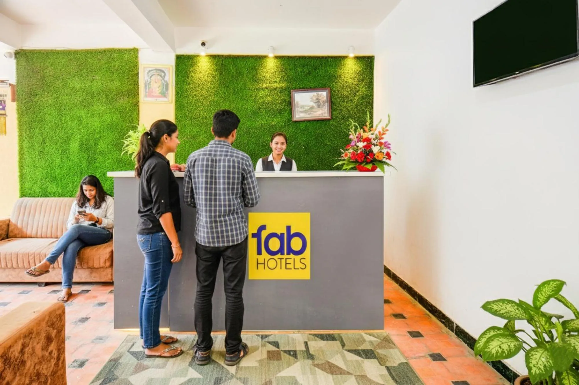 Lobby or reception in Via Sahil Residency