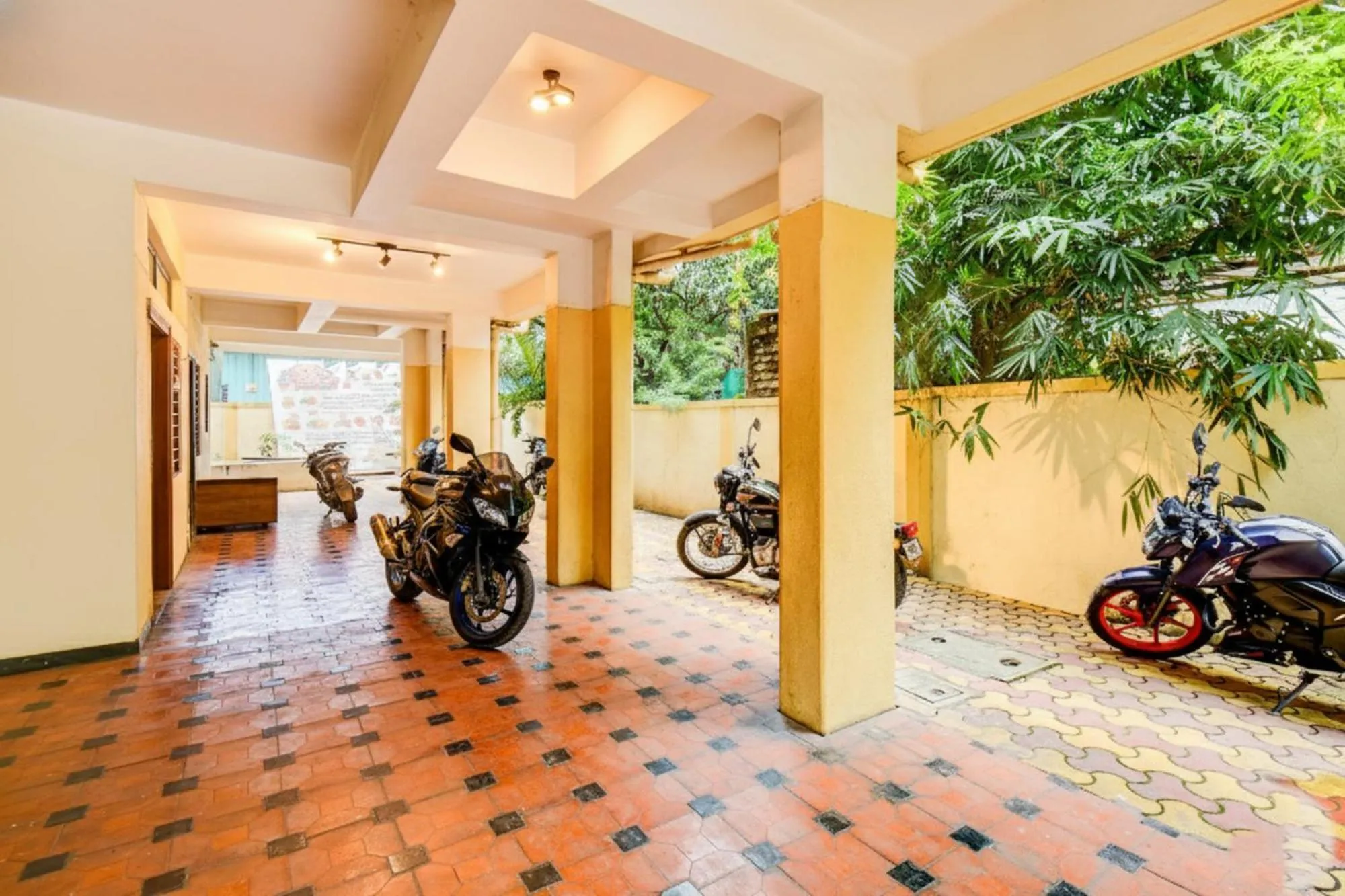 Parking in Via Sahil Residency