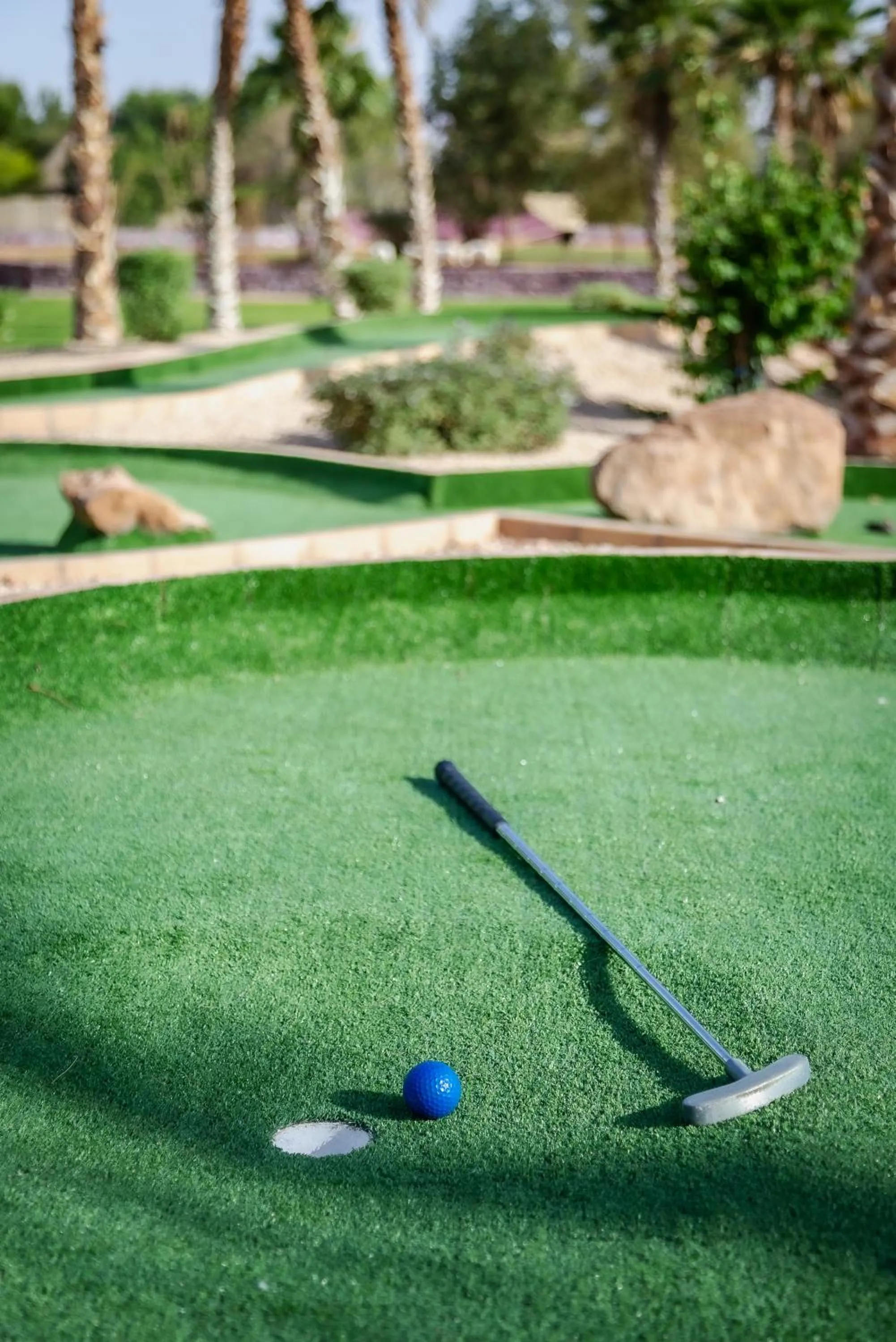 Minigolf in Nofa Riyadh, A Radisson Collection Resort