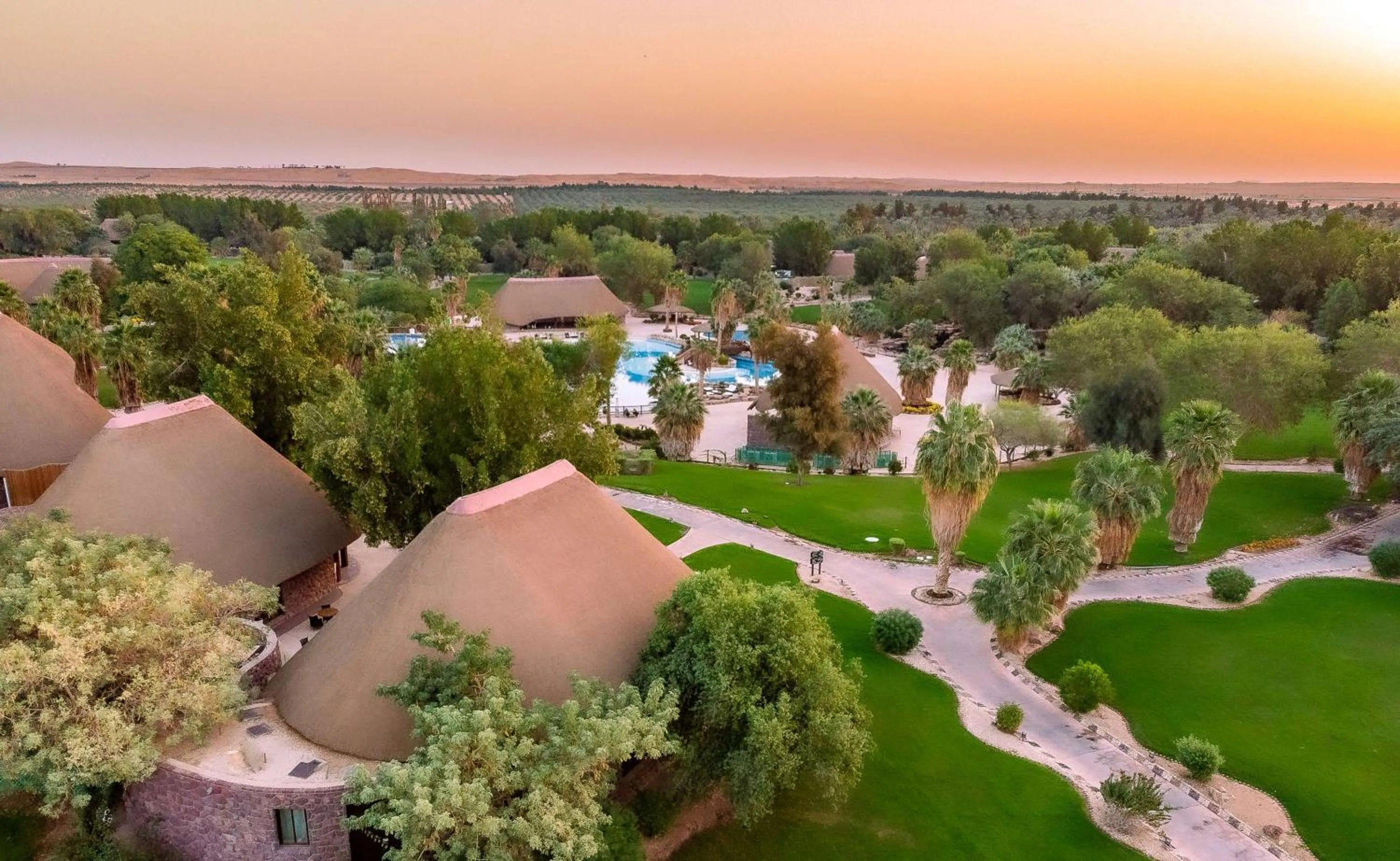 Property building in Nofa Riyadh, A Radisson Collection Resort