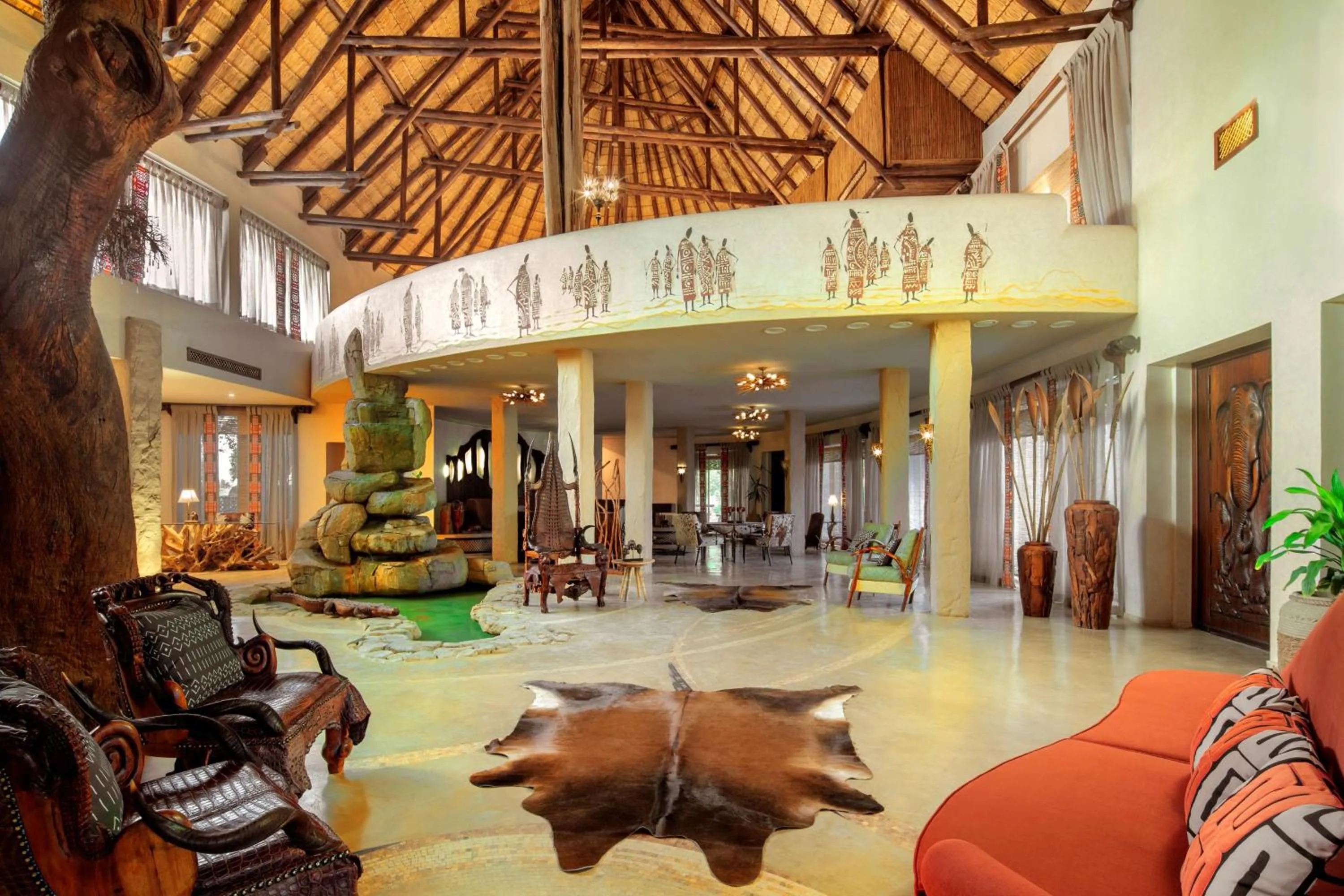 Lobby or reception in Nofa Riyadh, A Radisson Collection Resort