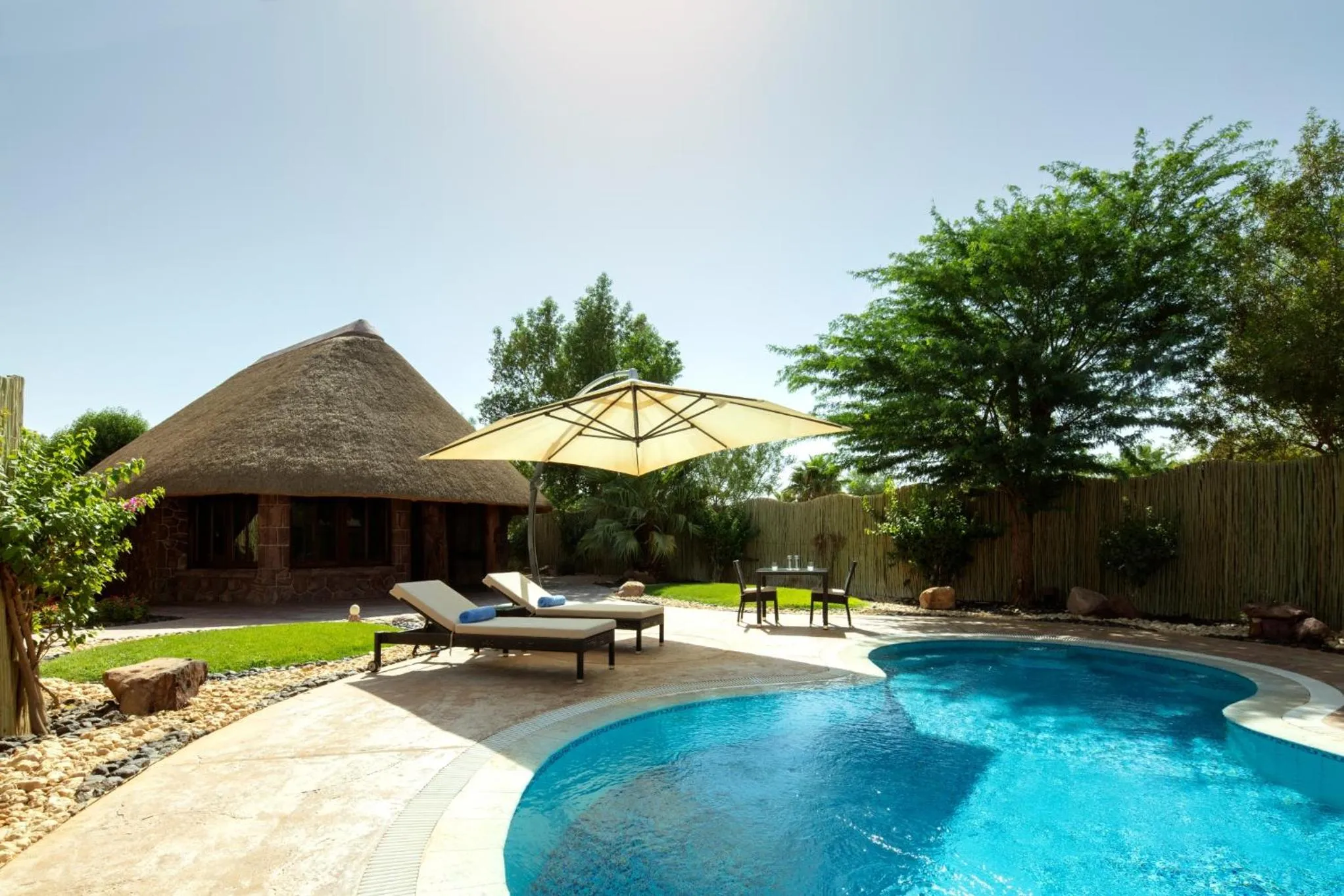 Patio in Nofa Riyadh, A Radisson Collection Resort