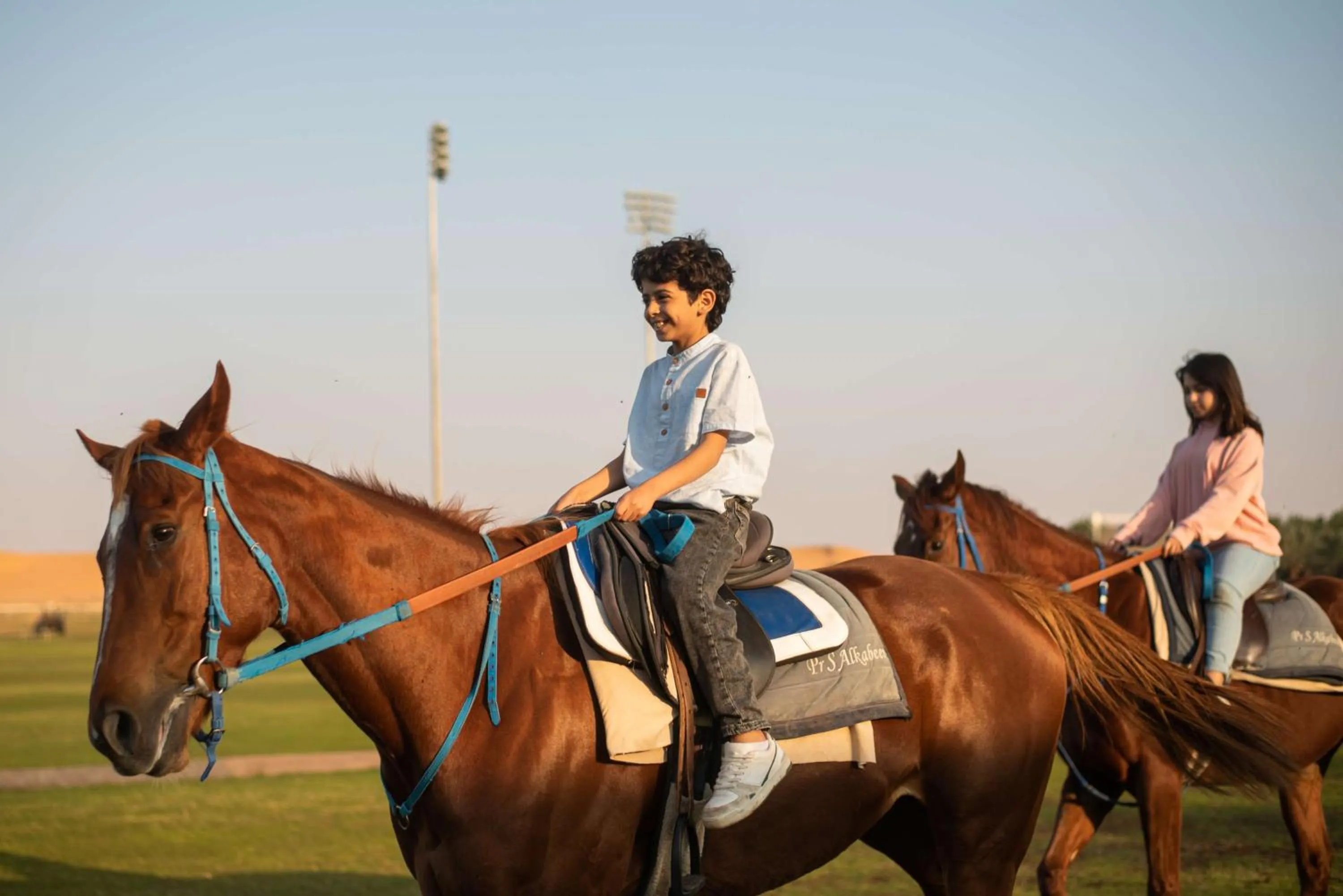 Horse-riding in Nofa Riyadh, A Radisson Collection Resort