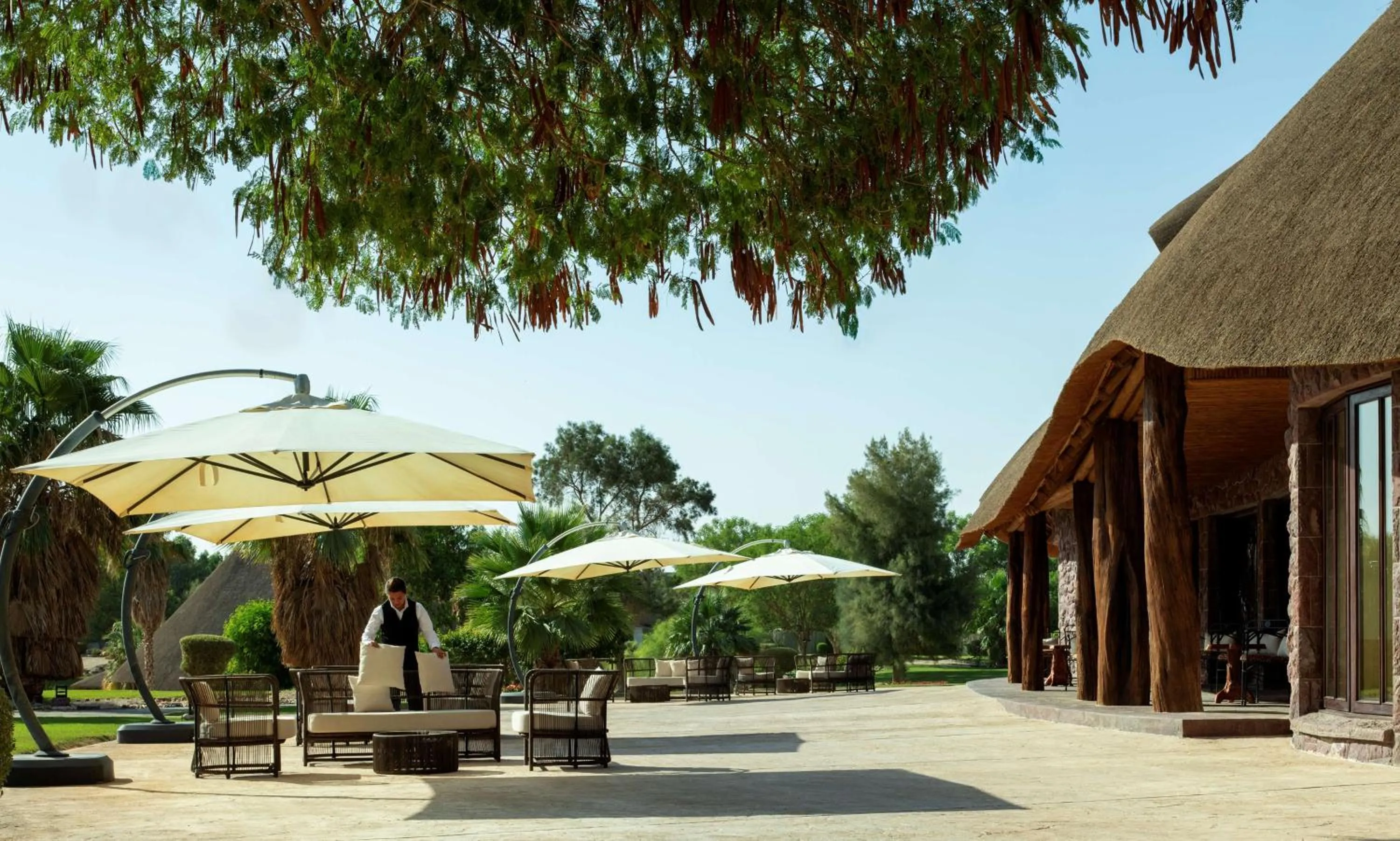 Lounge or bar in Nofa Riyadh, A Radisson Collection Resort