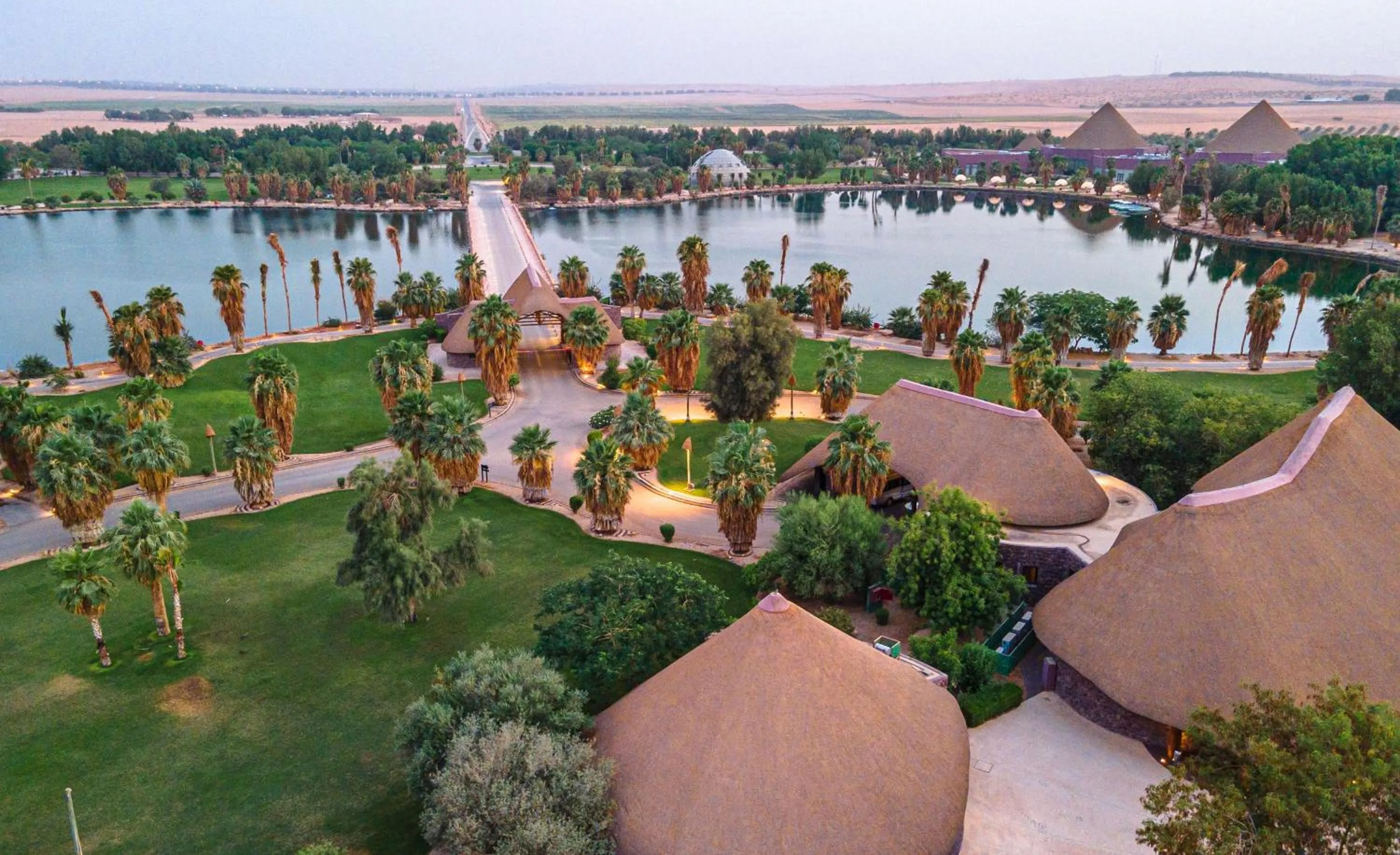 Property building in Nofa Riyadh, A Radisson Collection Resort