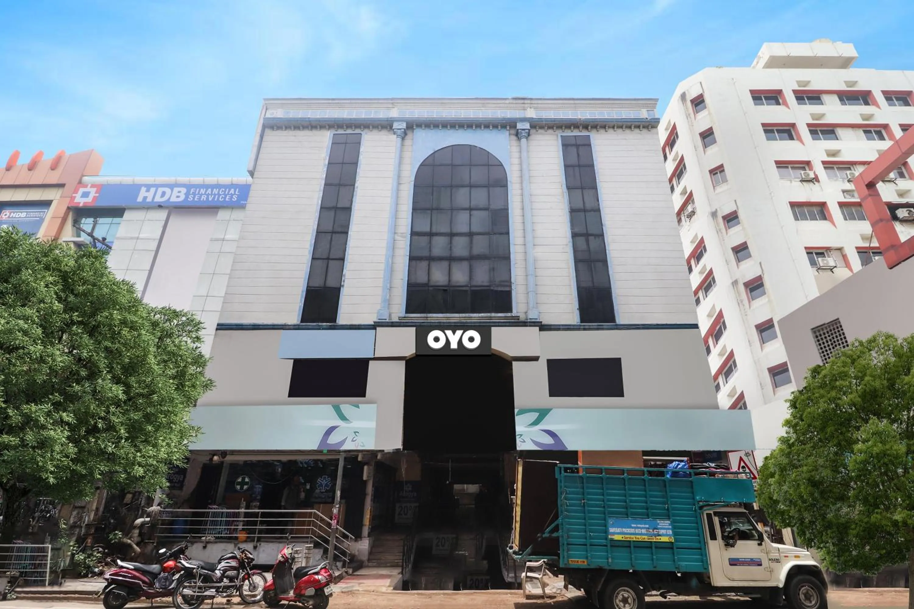 Facade/entrance in SPOT ON BHARGAV RESIDENCE