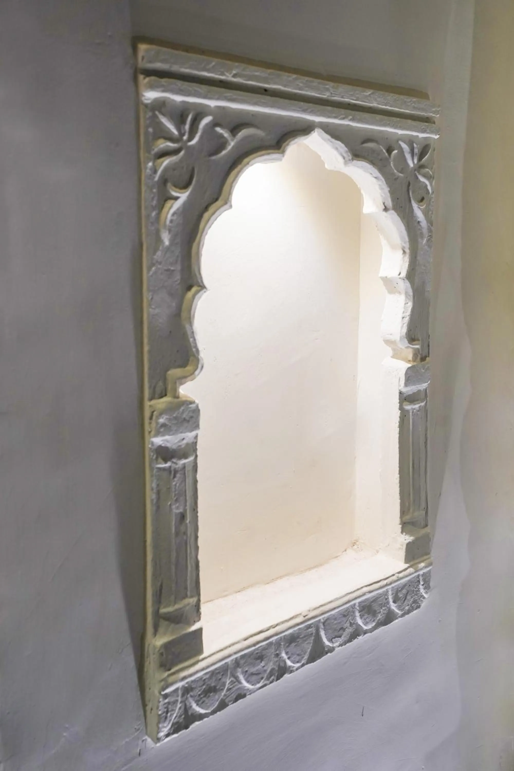 Decorative detail in Dev Mahal - A Boutique Heritage Hotel