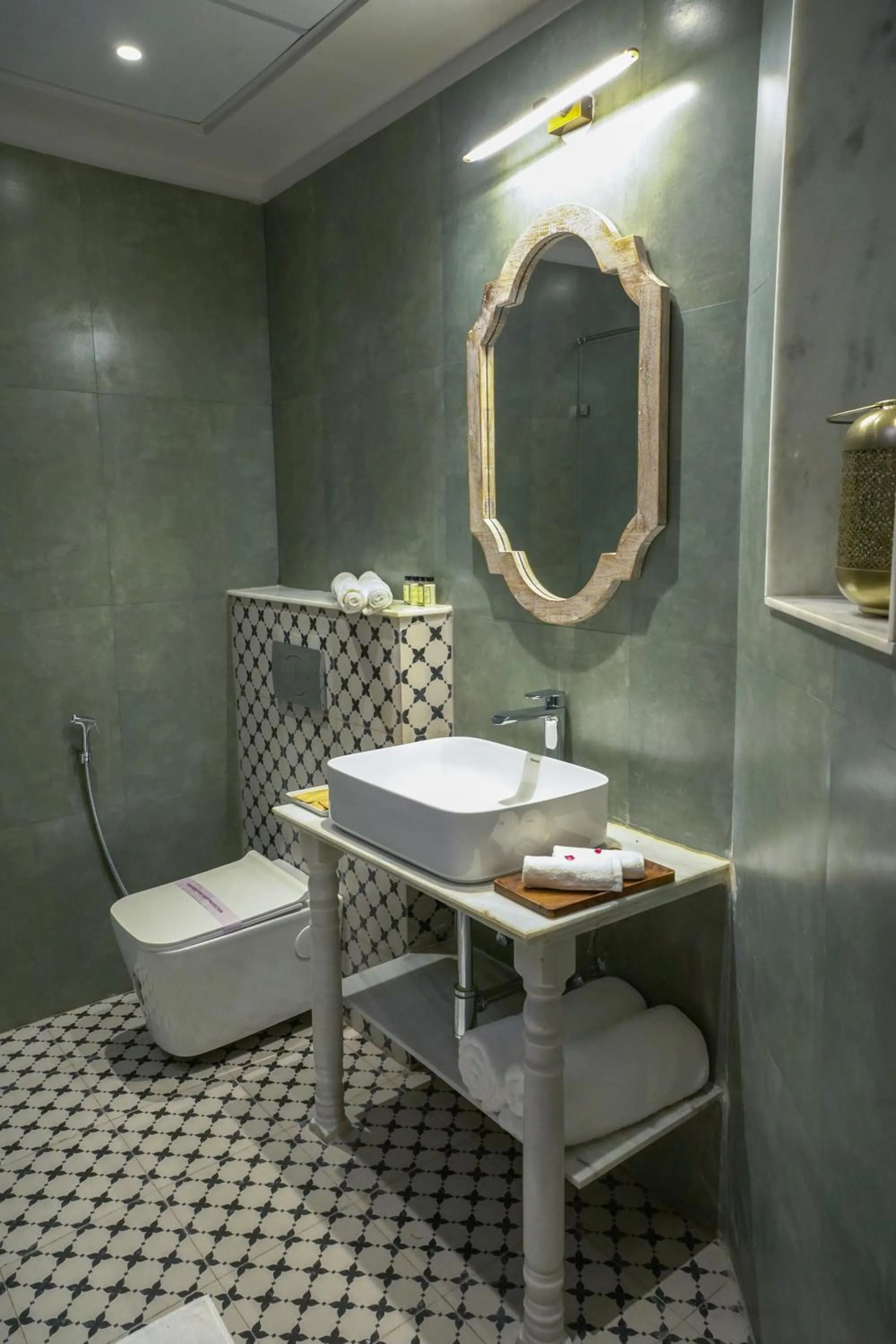 Bathroom in Dev Mahal - A Boutique Heritage Hotel
