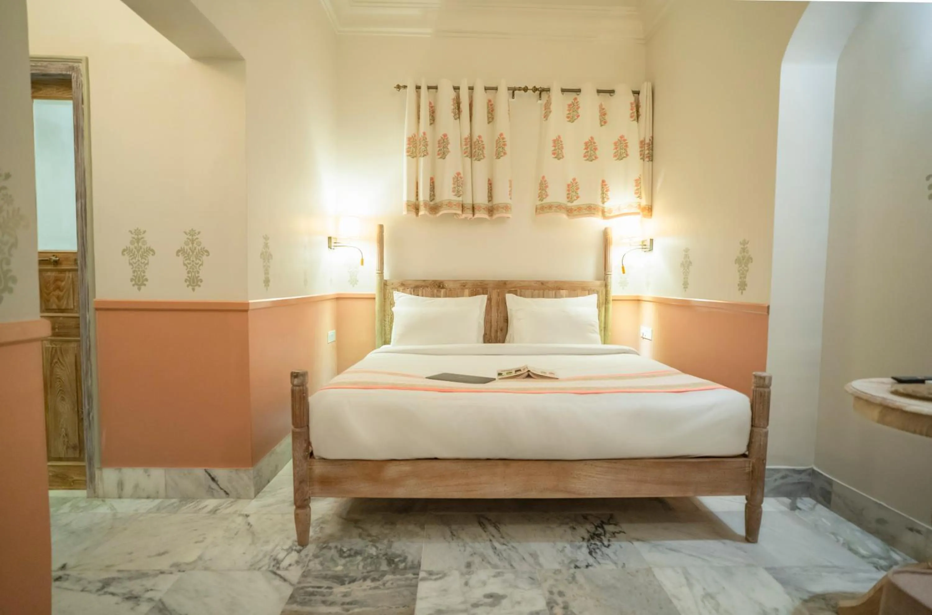 Photo of the whole room, Bed in Dev Mahal - A Boutique Heritage Hotel