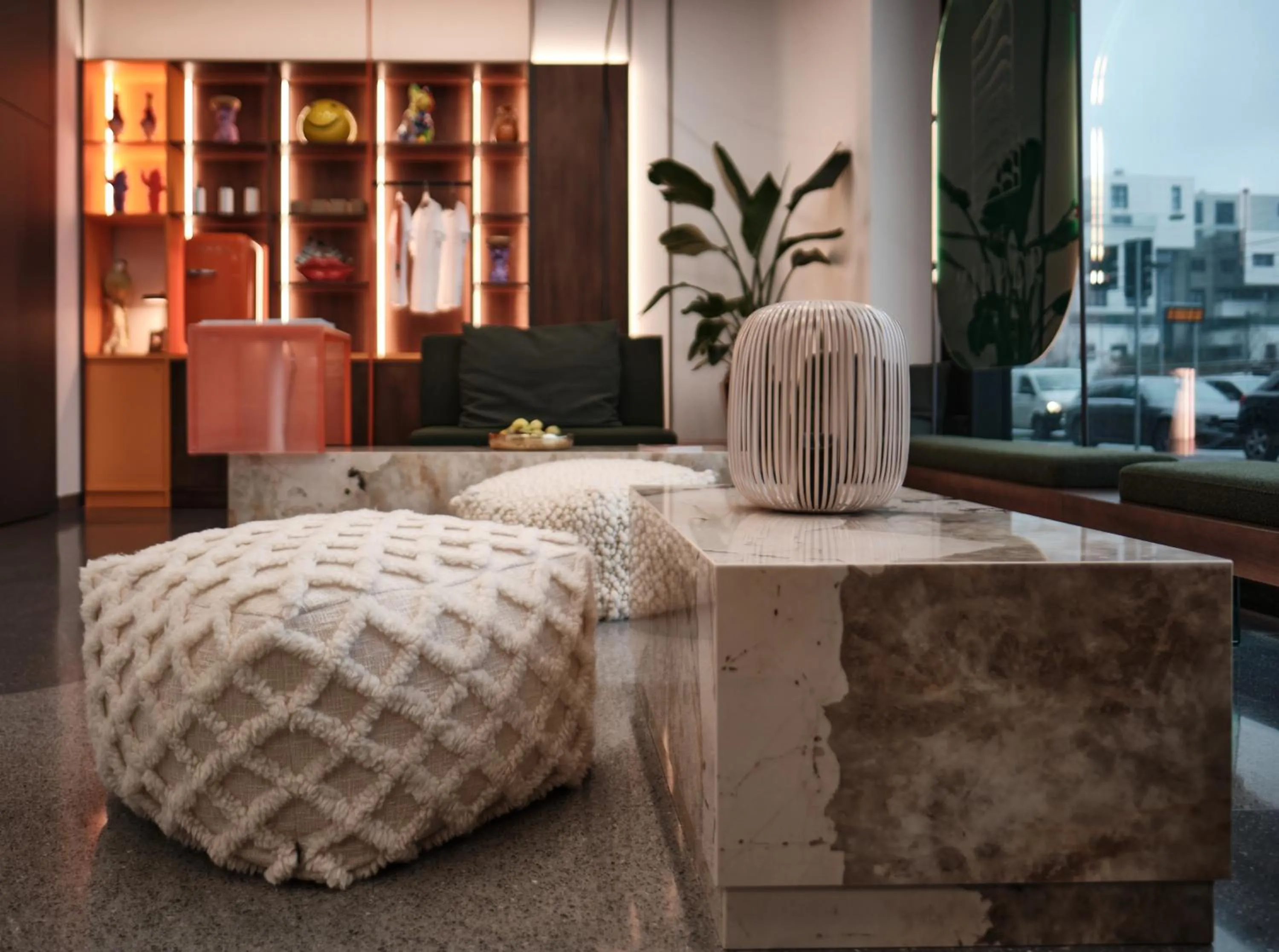 Lobby or reception, Bed in The Zipper Hotel und Apartments