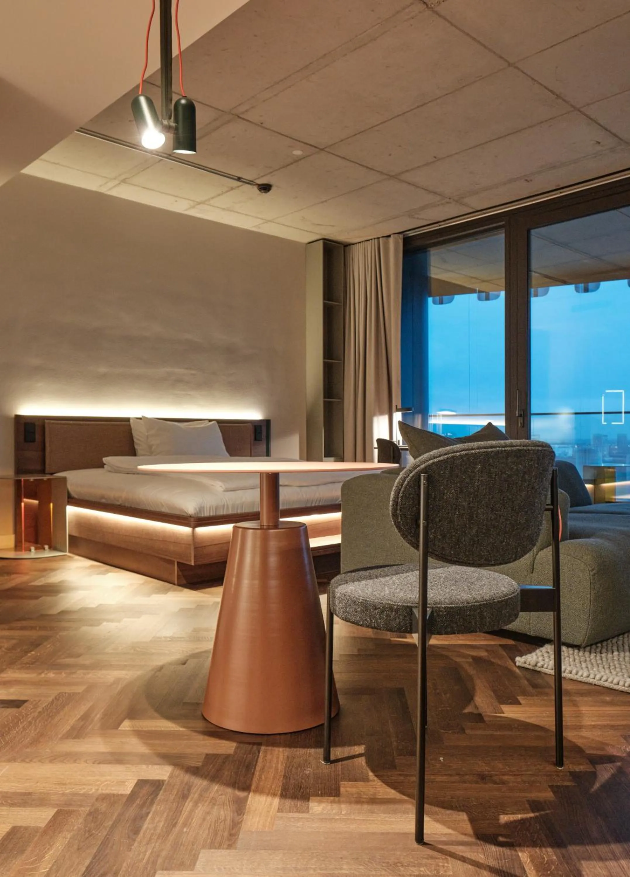 Living room in The Zipper Hotel und Apartments