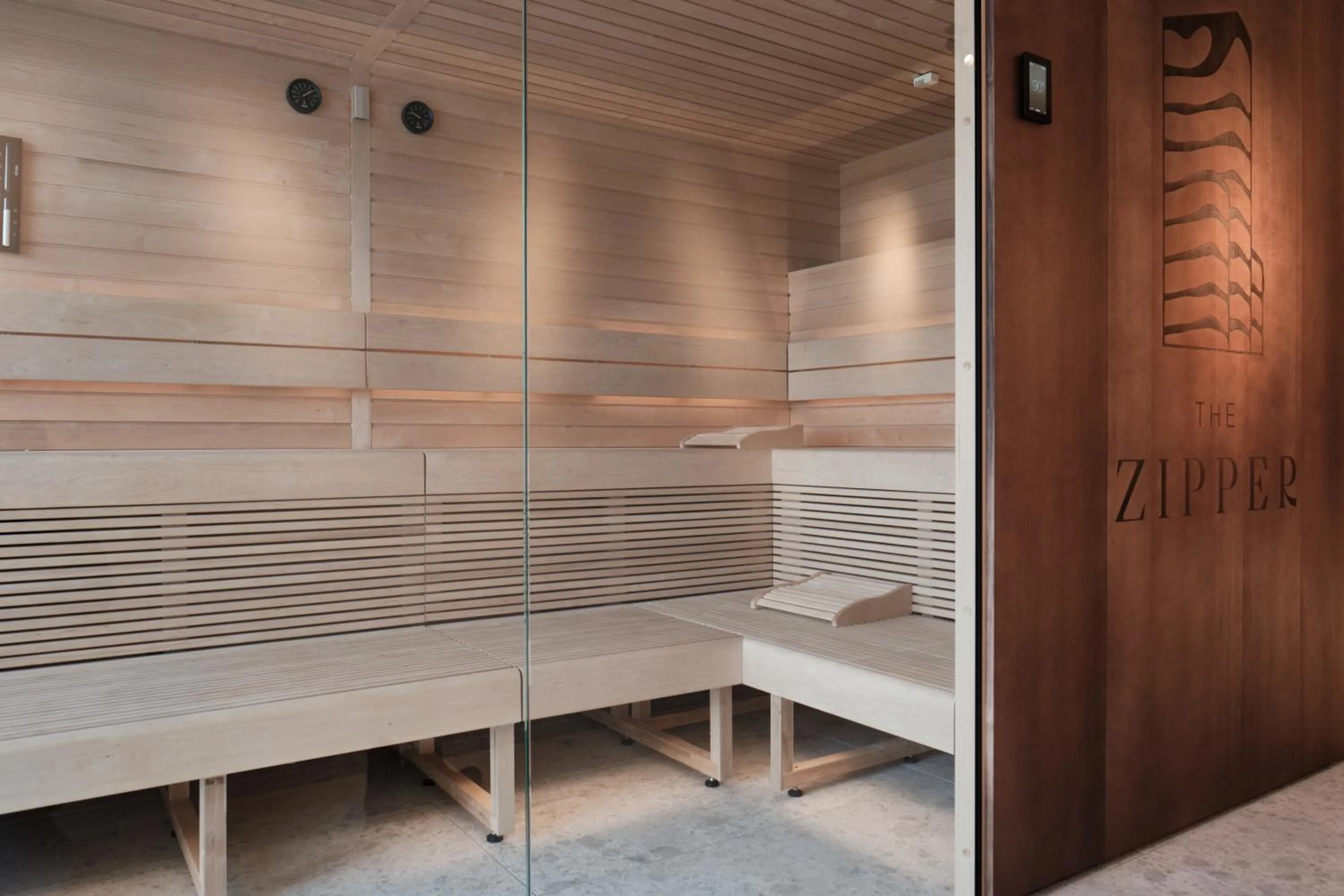 Sauna in The Zipper Hotel und Apartments