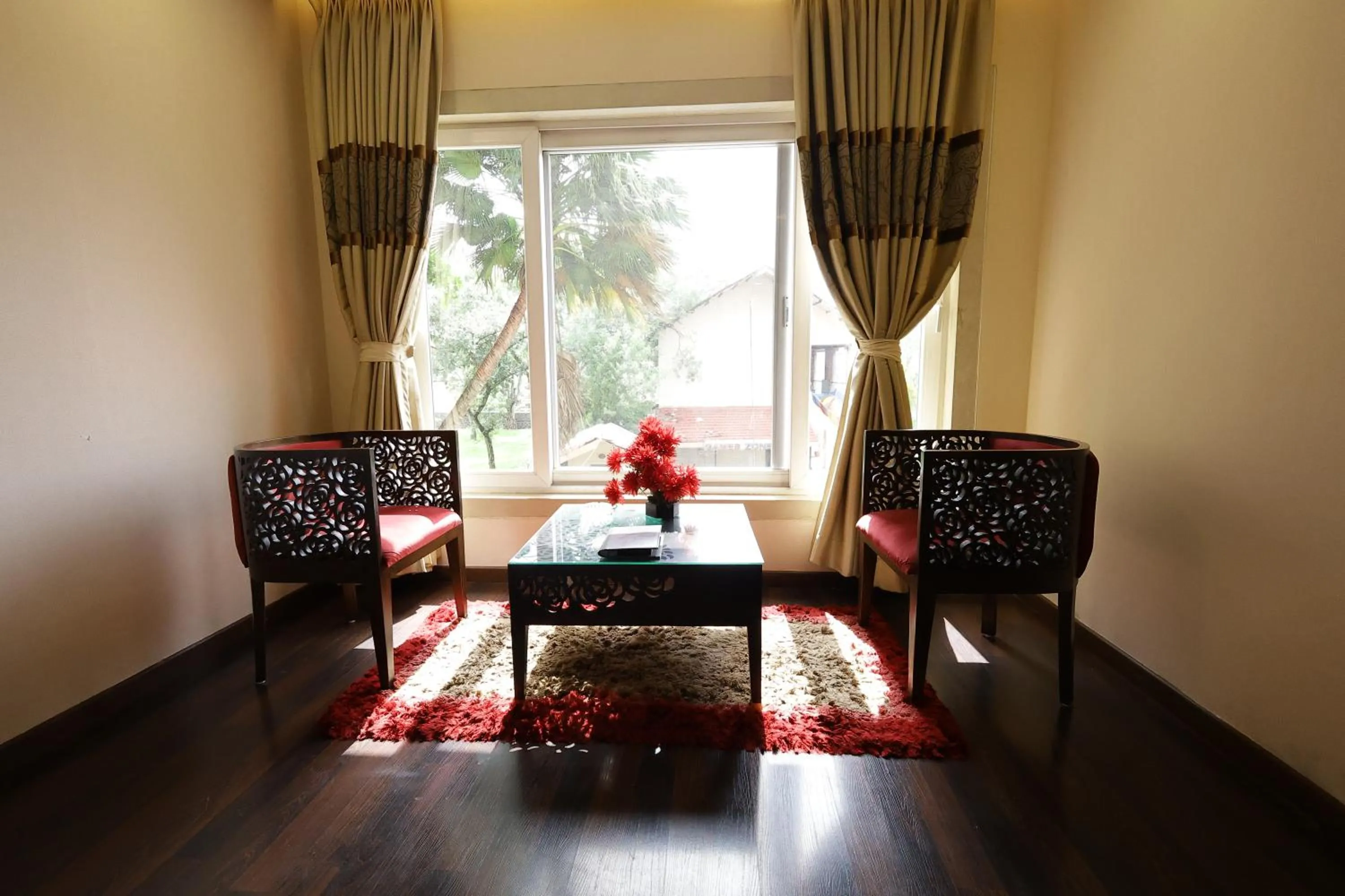 Seating area in Kailash Parbat