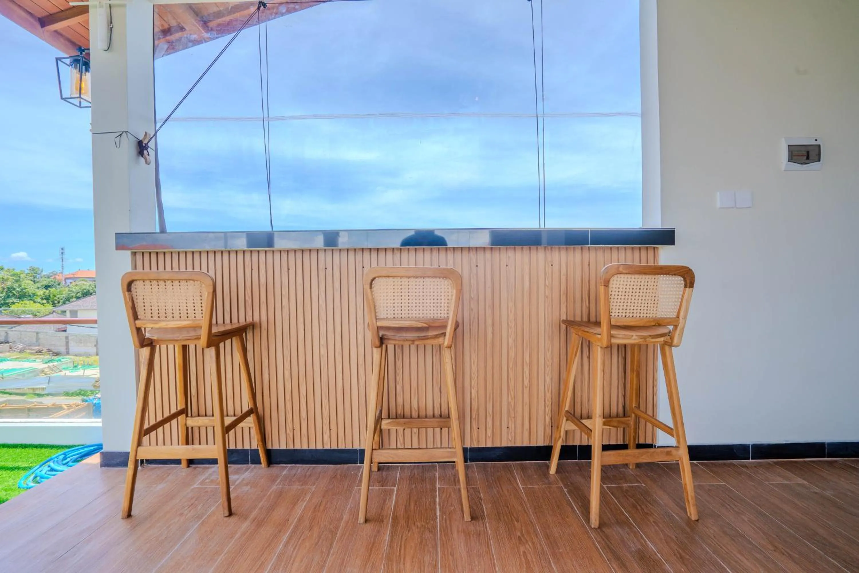 Seating area in Bagas Bagus Guesthouse