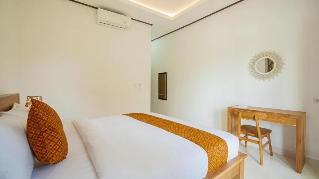 Bed in Bagas Bagus Guesthouse