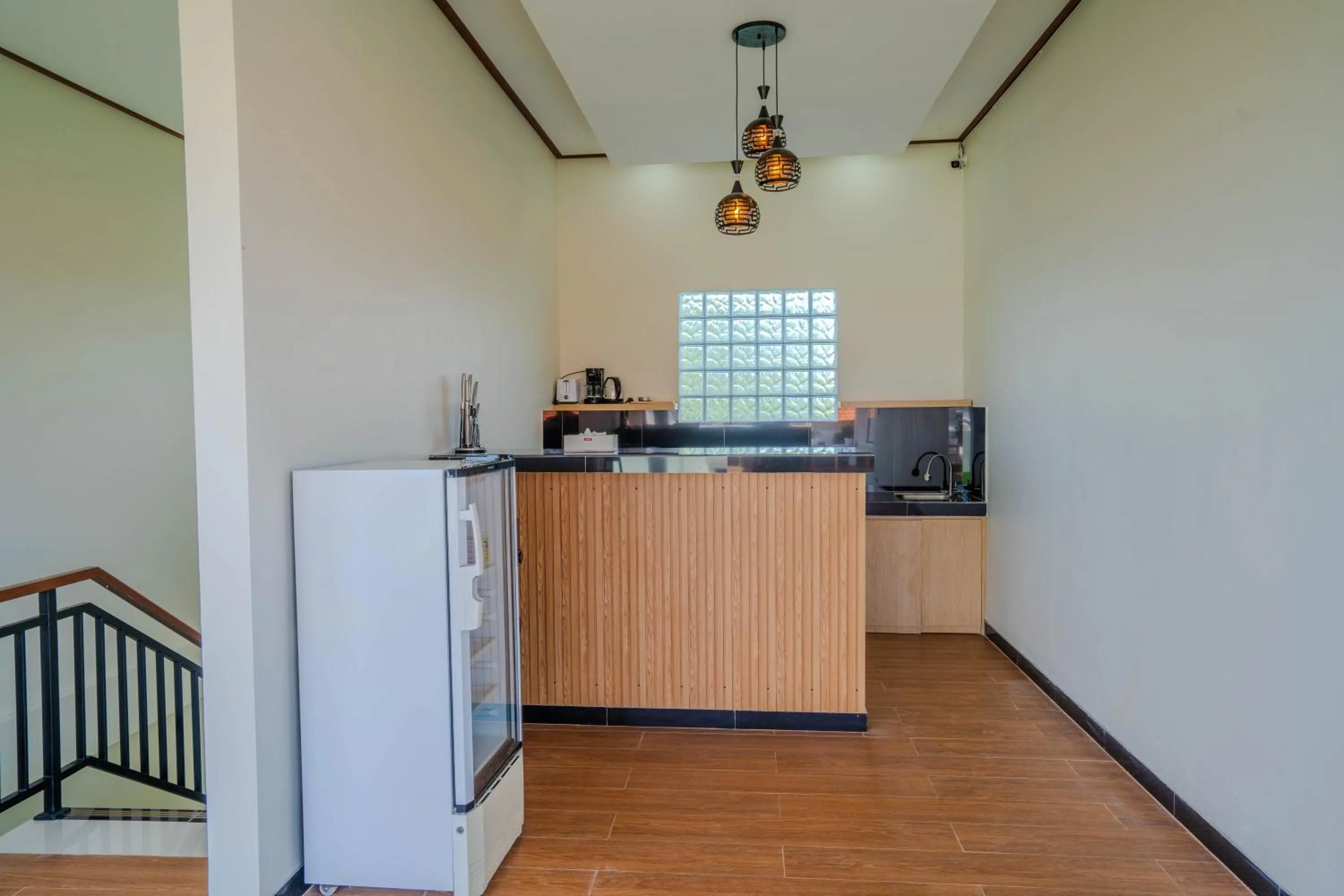 kitchen in Bagas Bagus Guesthouse