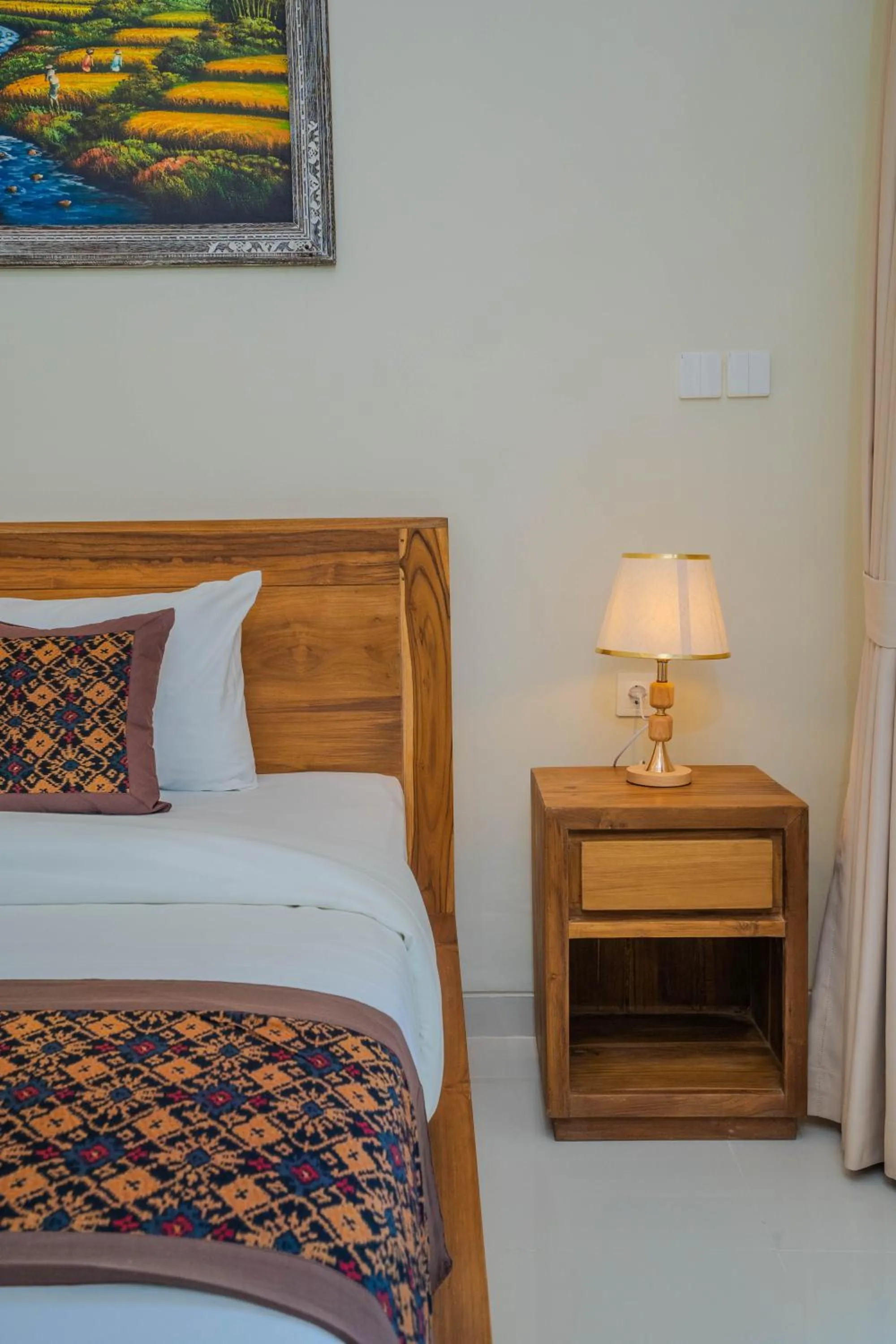 Bedroom, Bed in Bagas Bagus Guesthouse