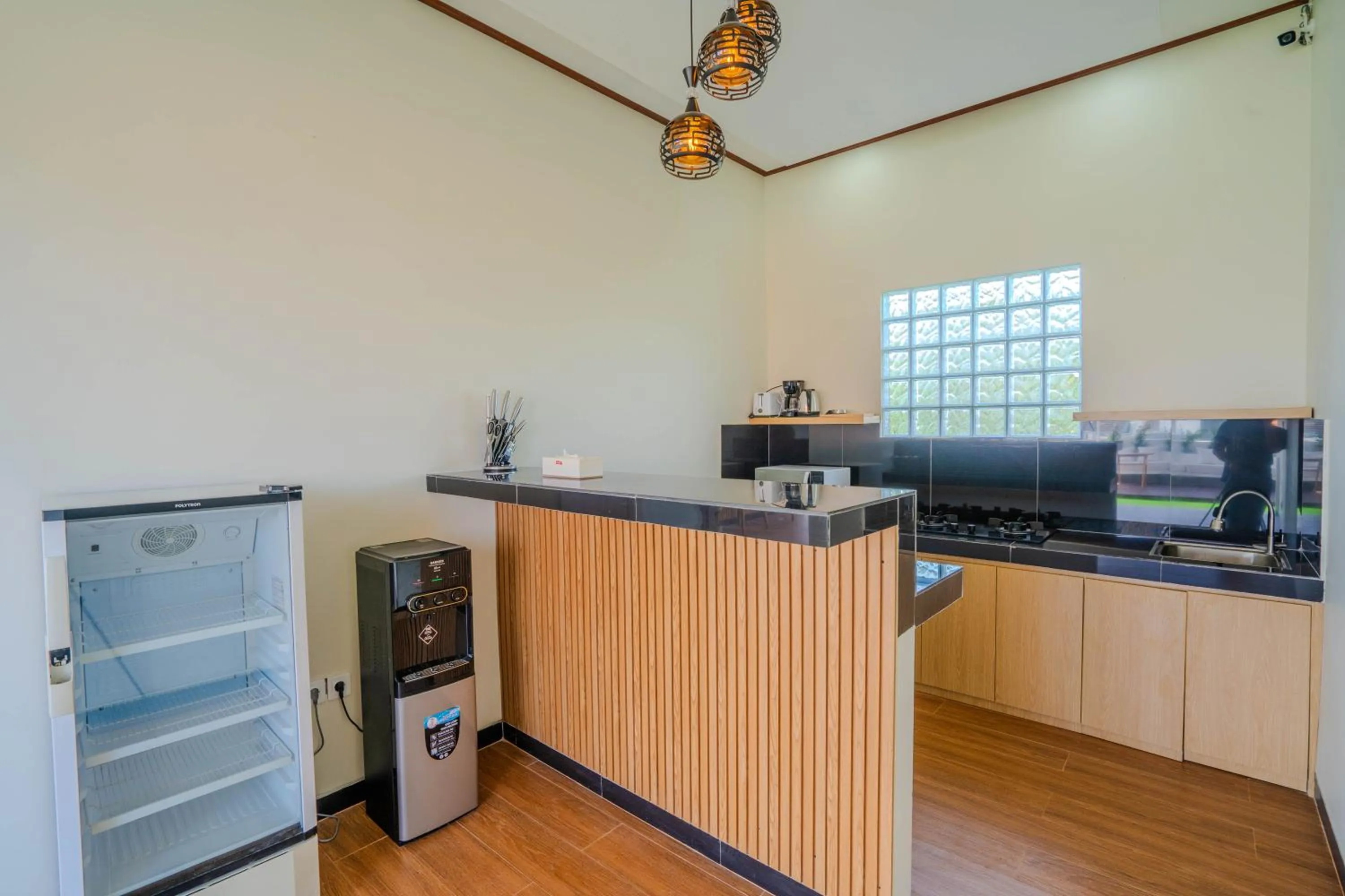 kitchen in Bagas Bagus Guesthouse
