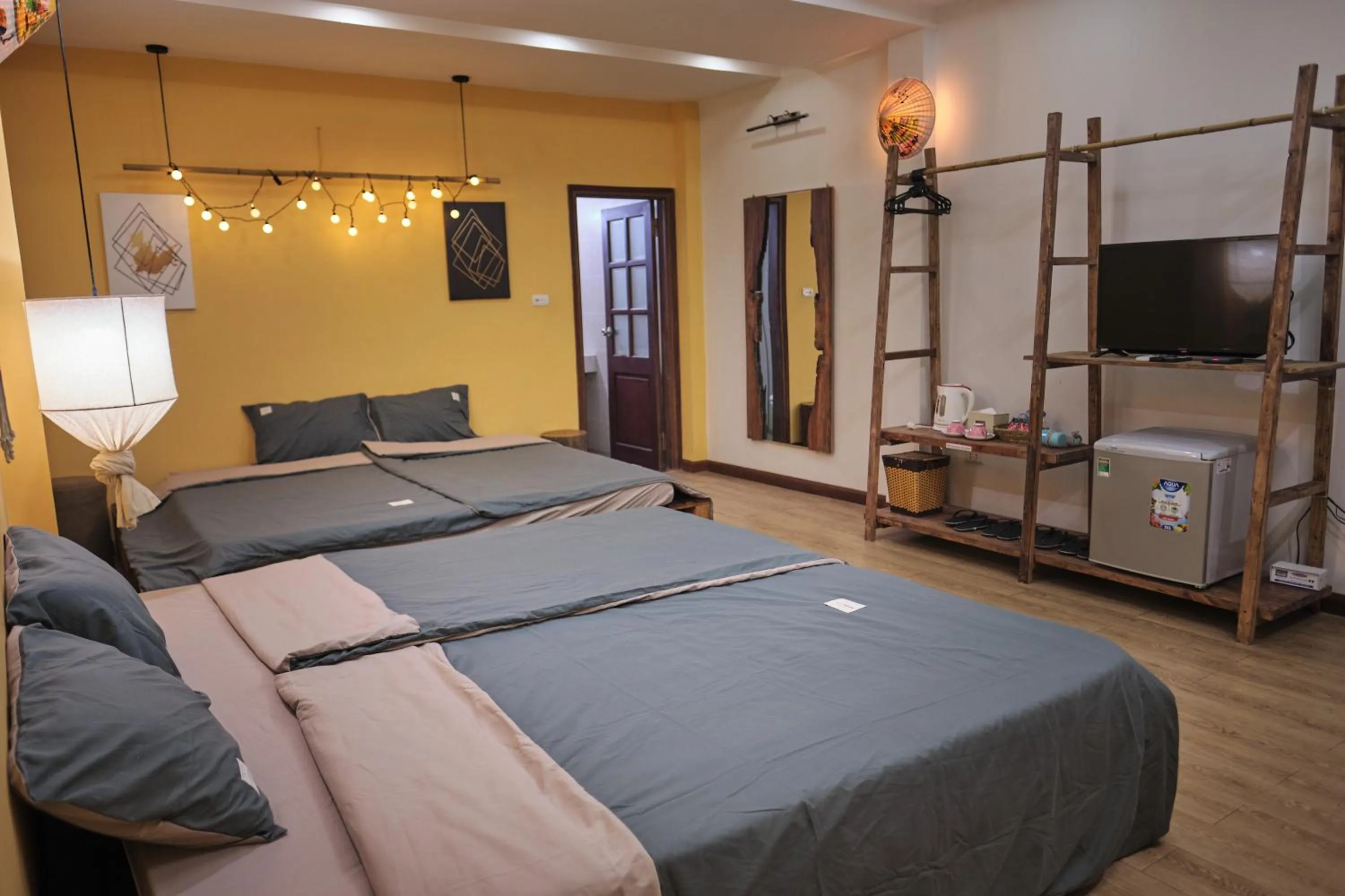 Bed in The Gallery Homestay - By Pegasy Group