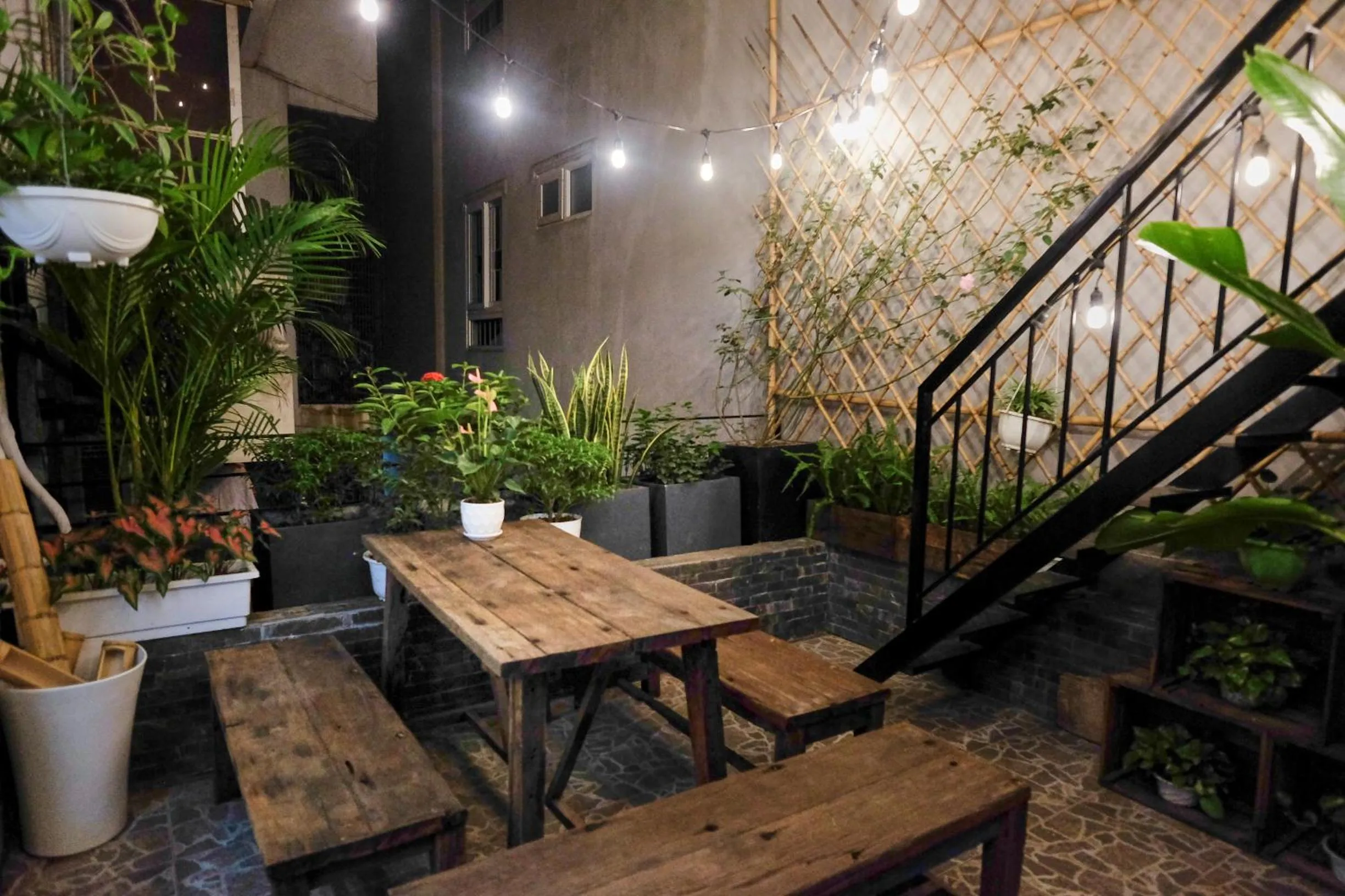 Garden view in The Gallery Homestay - By Pegasy Group