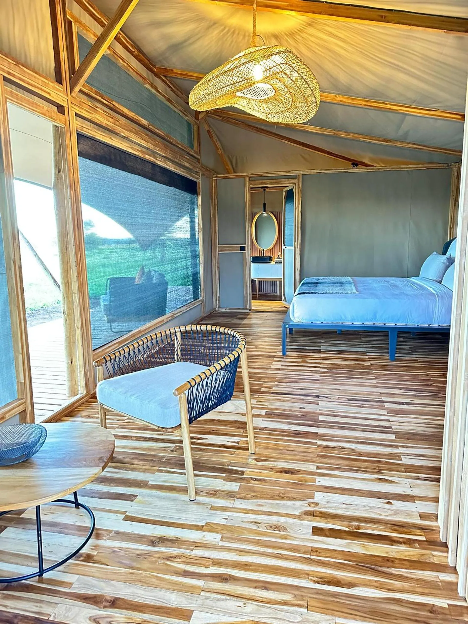 Bed in Anantya Serengeti