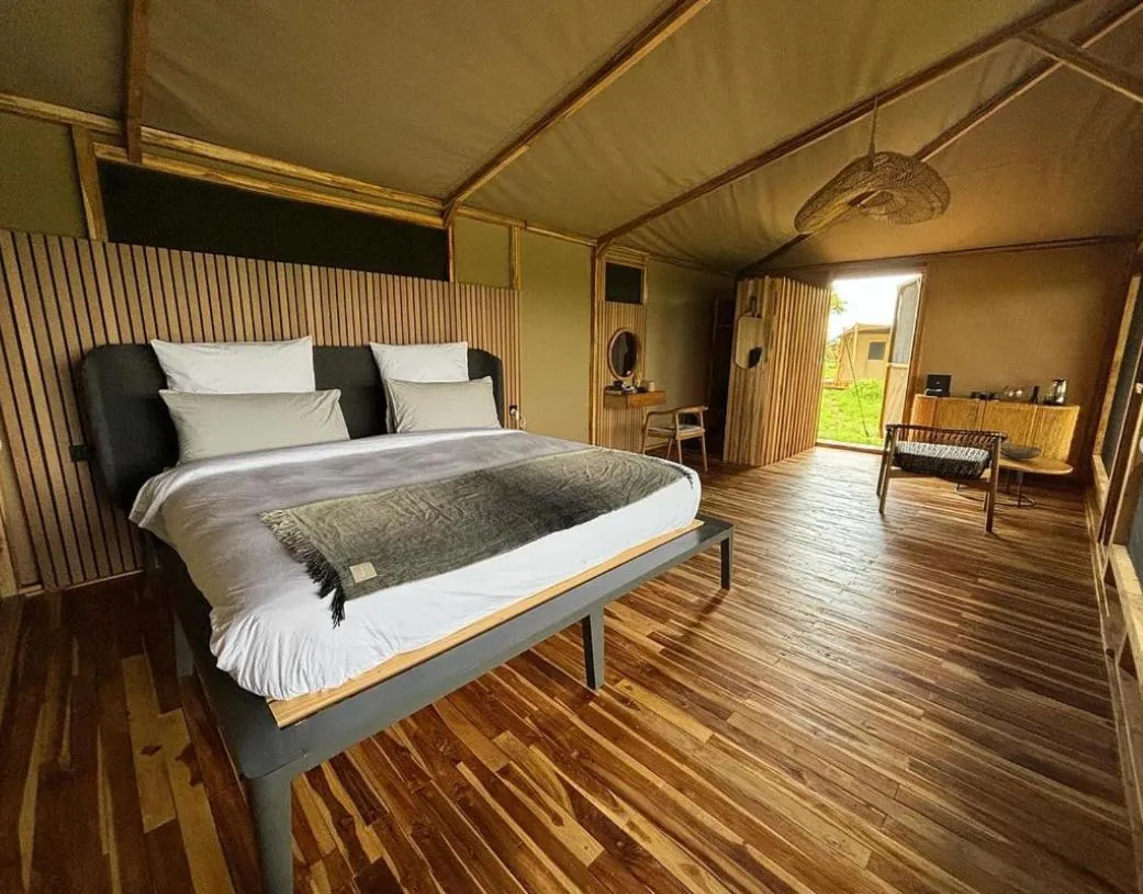 Bed in Anantya Serengeti