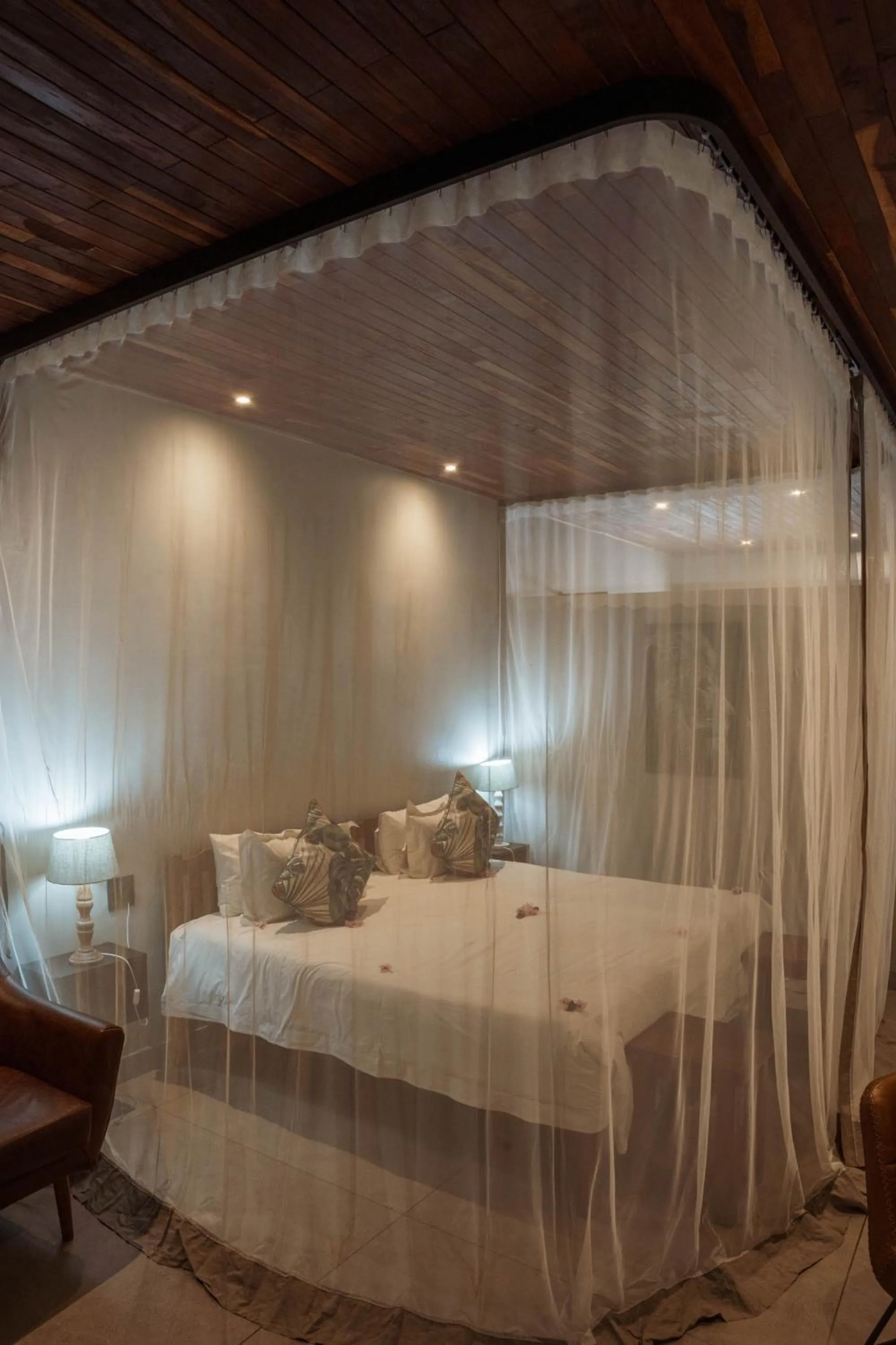 Bedroom, Bed in Chobe River Lodge