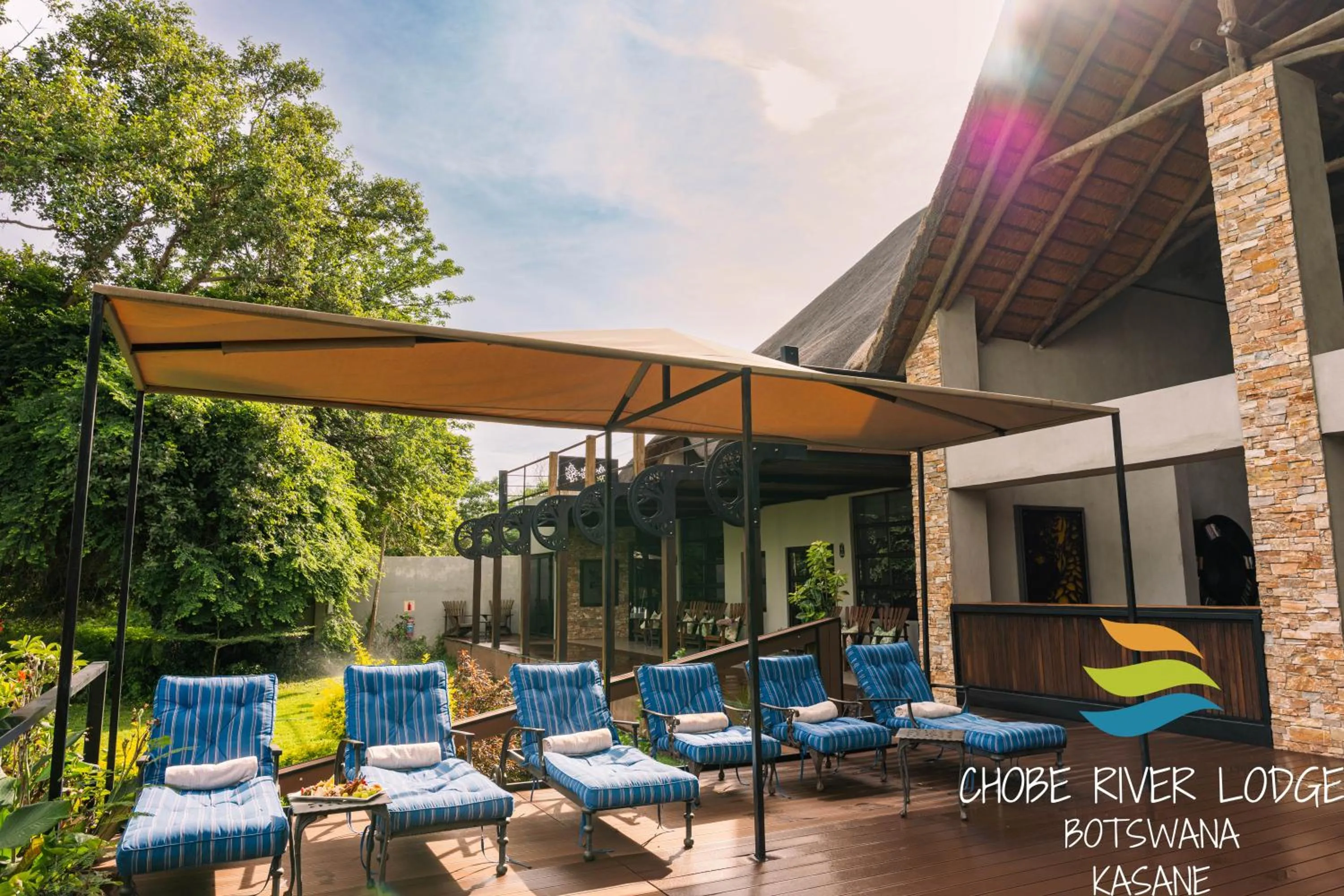 Swimming pool in Chobe River Lodge