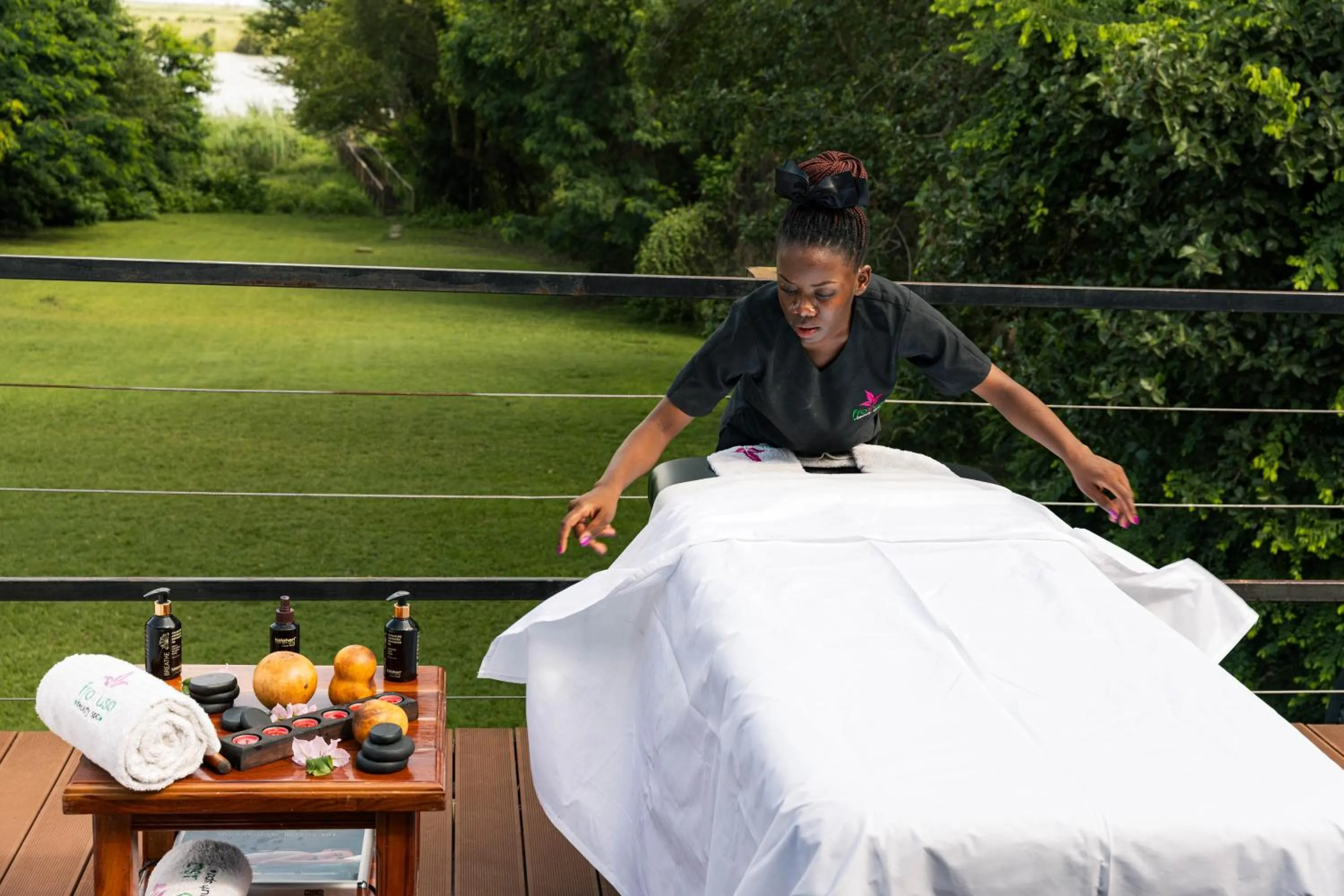 Massage in Chobe River Lodge