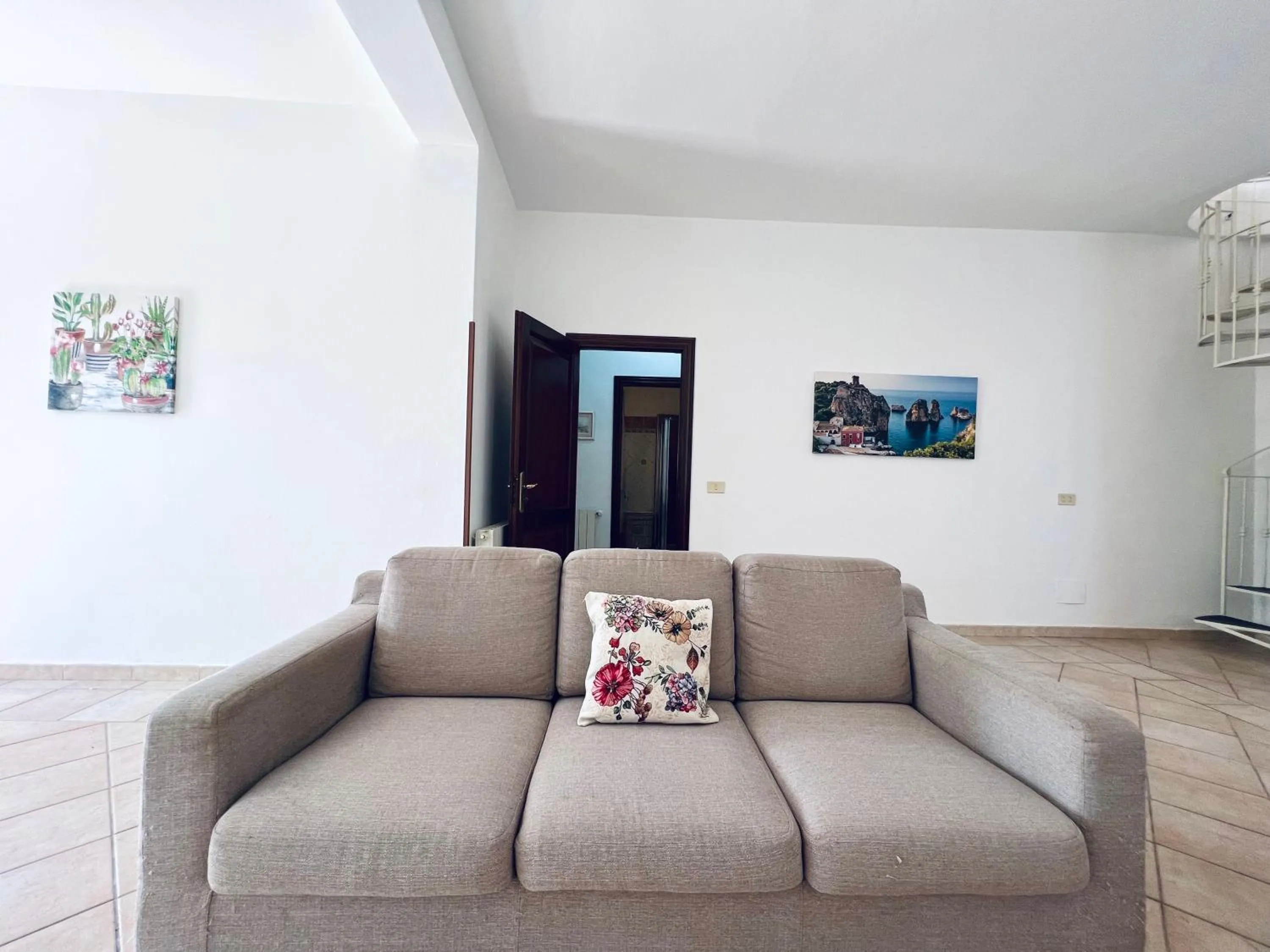 Living room in Villa Genova