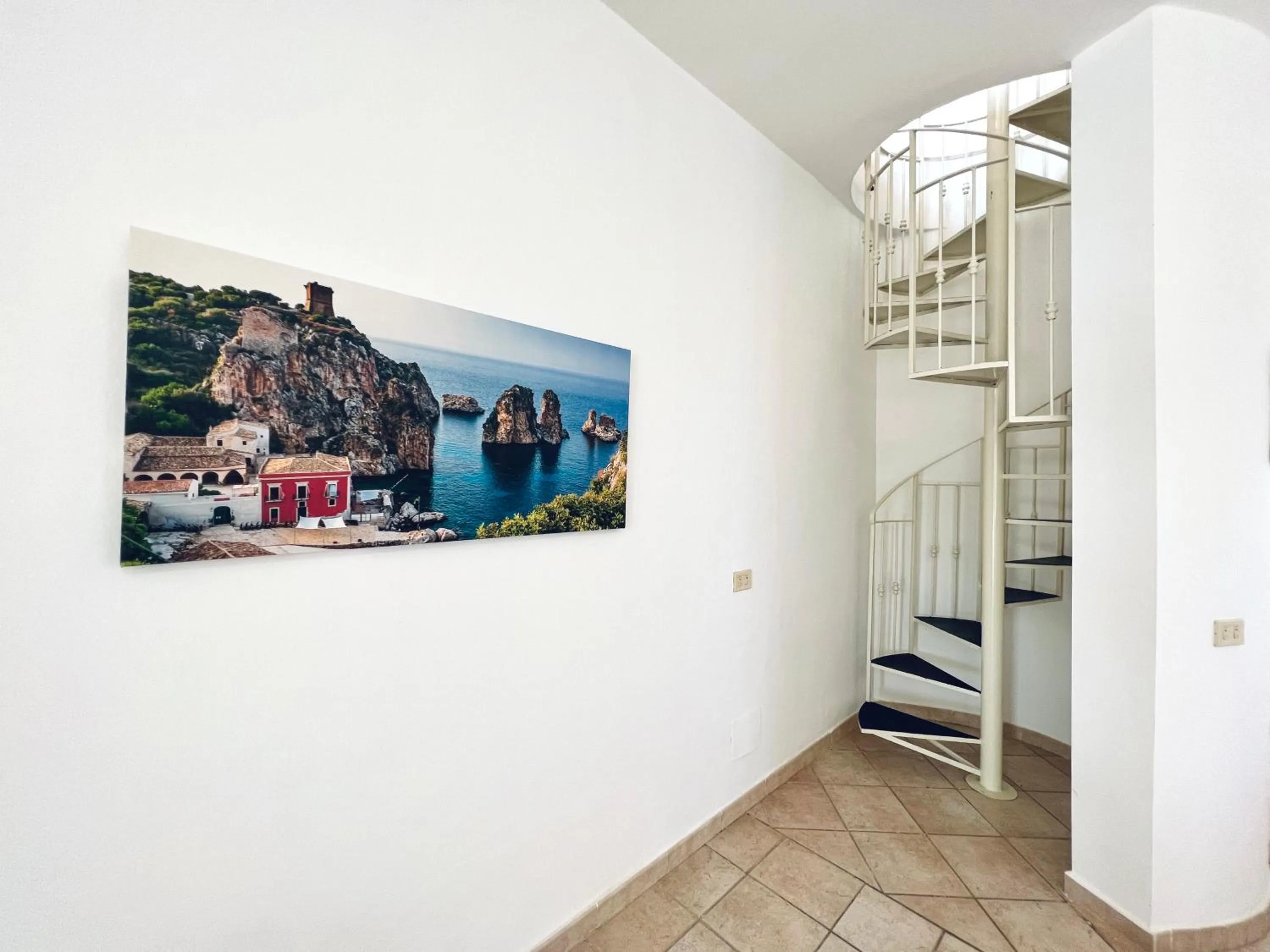 Living room in Villa Genova