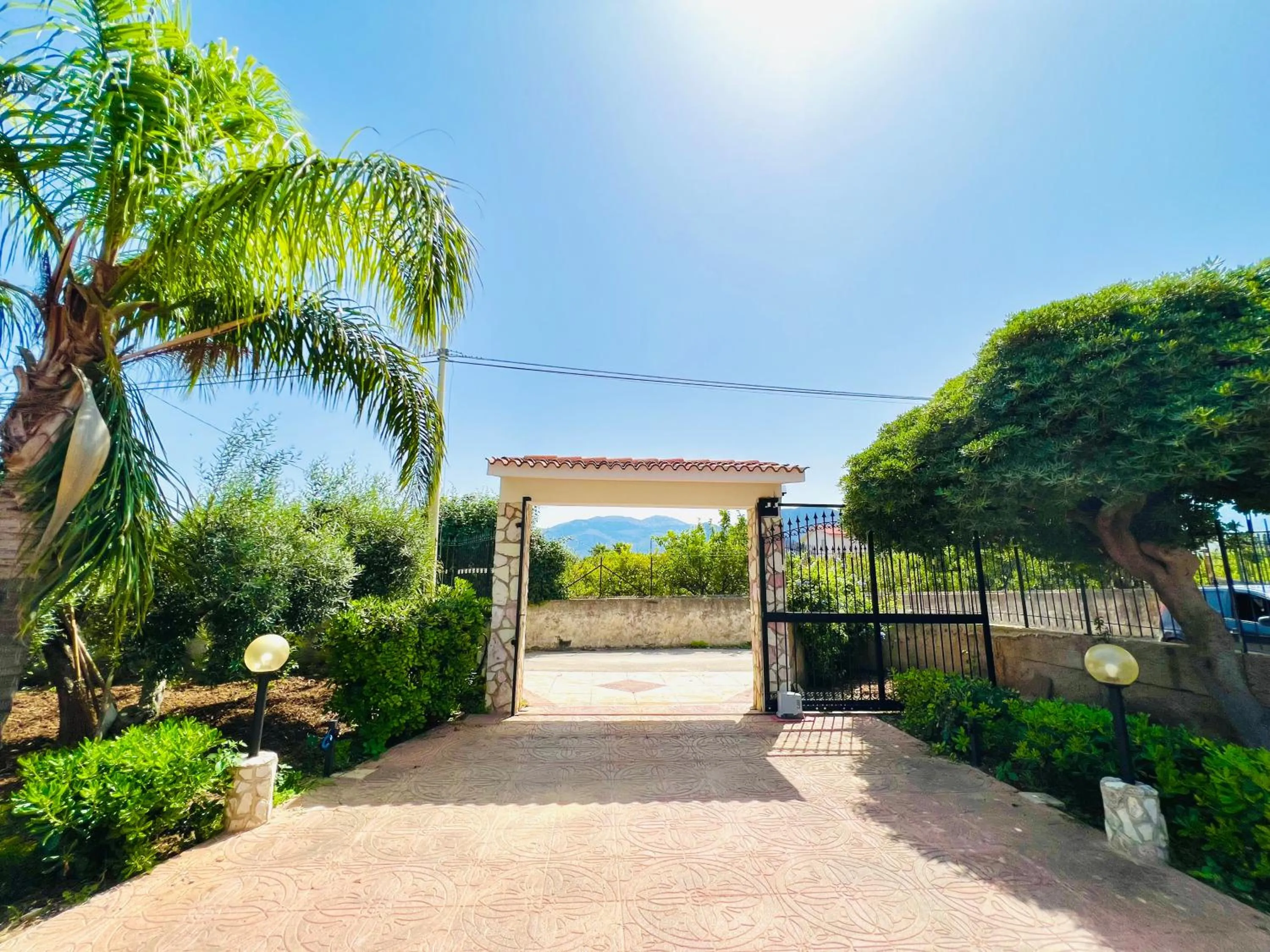 Garden in Villa Genova
