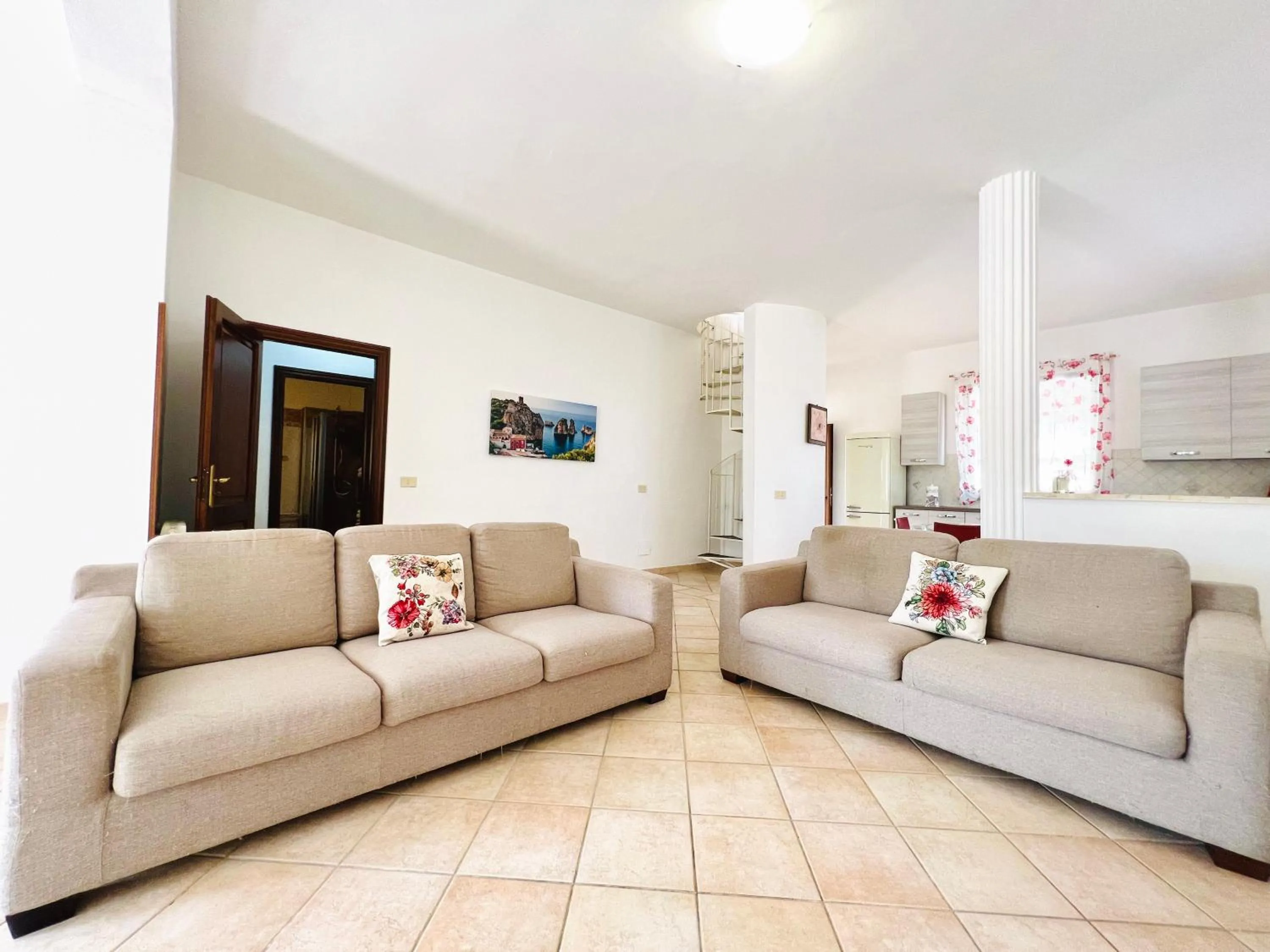 Living room in Villa Genova