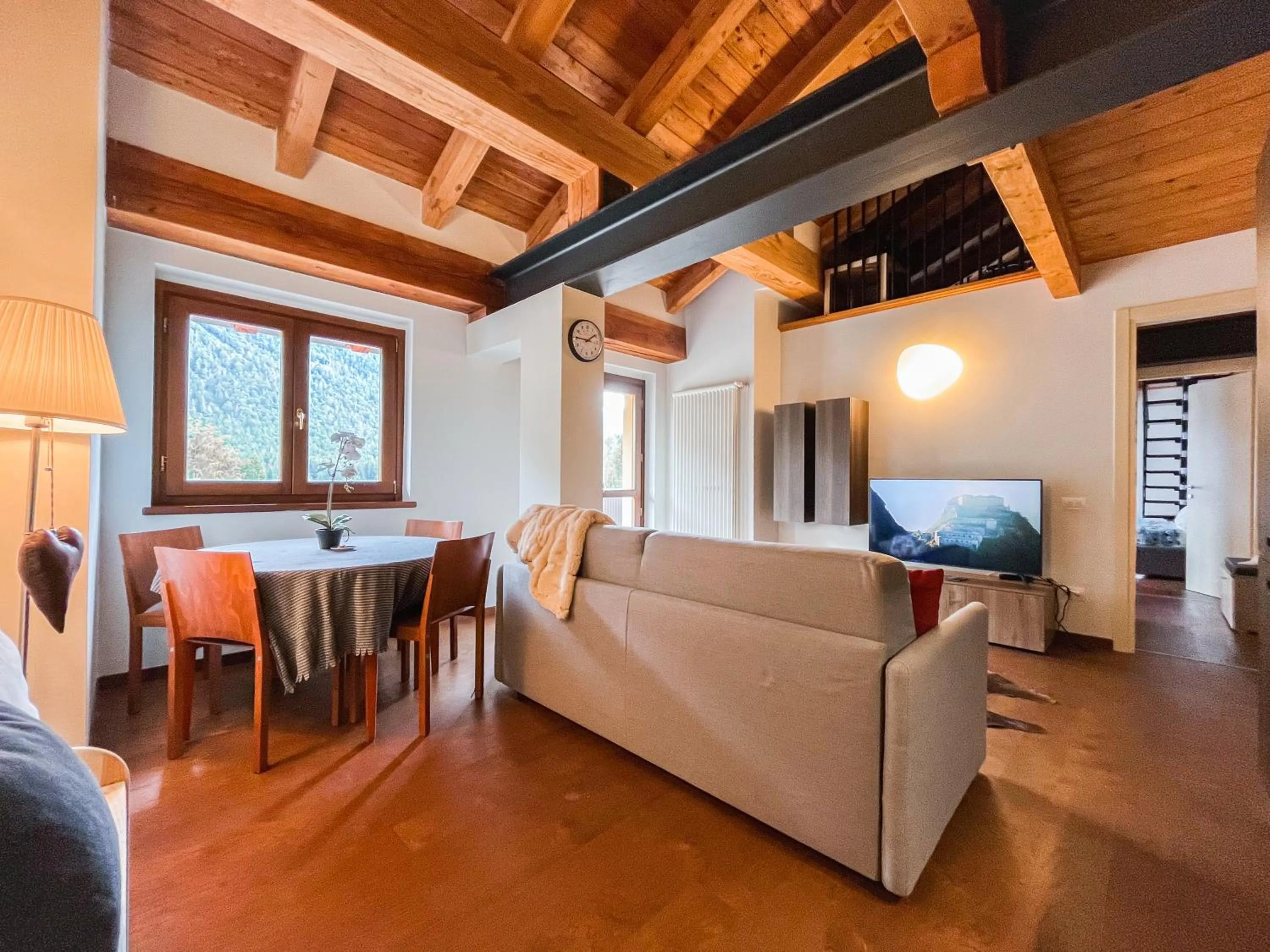 Living room in Maison Poluc hotel apartments