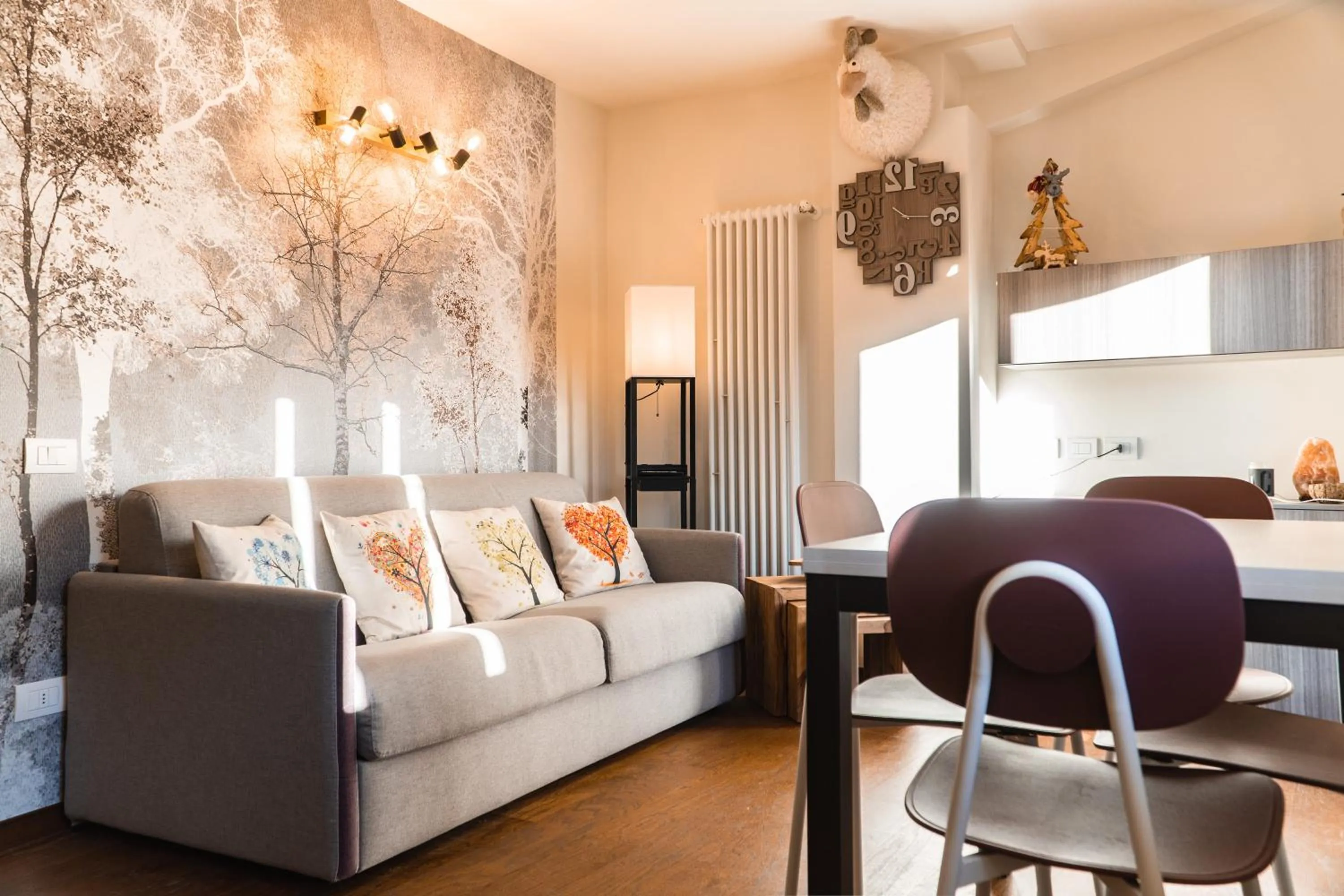 Living room in Maison Poluc hotel apartments