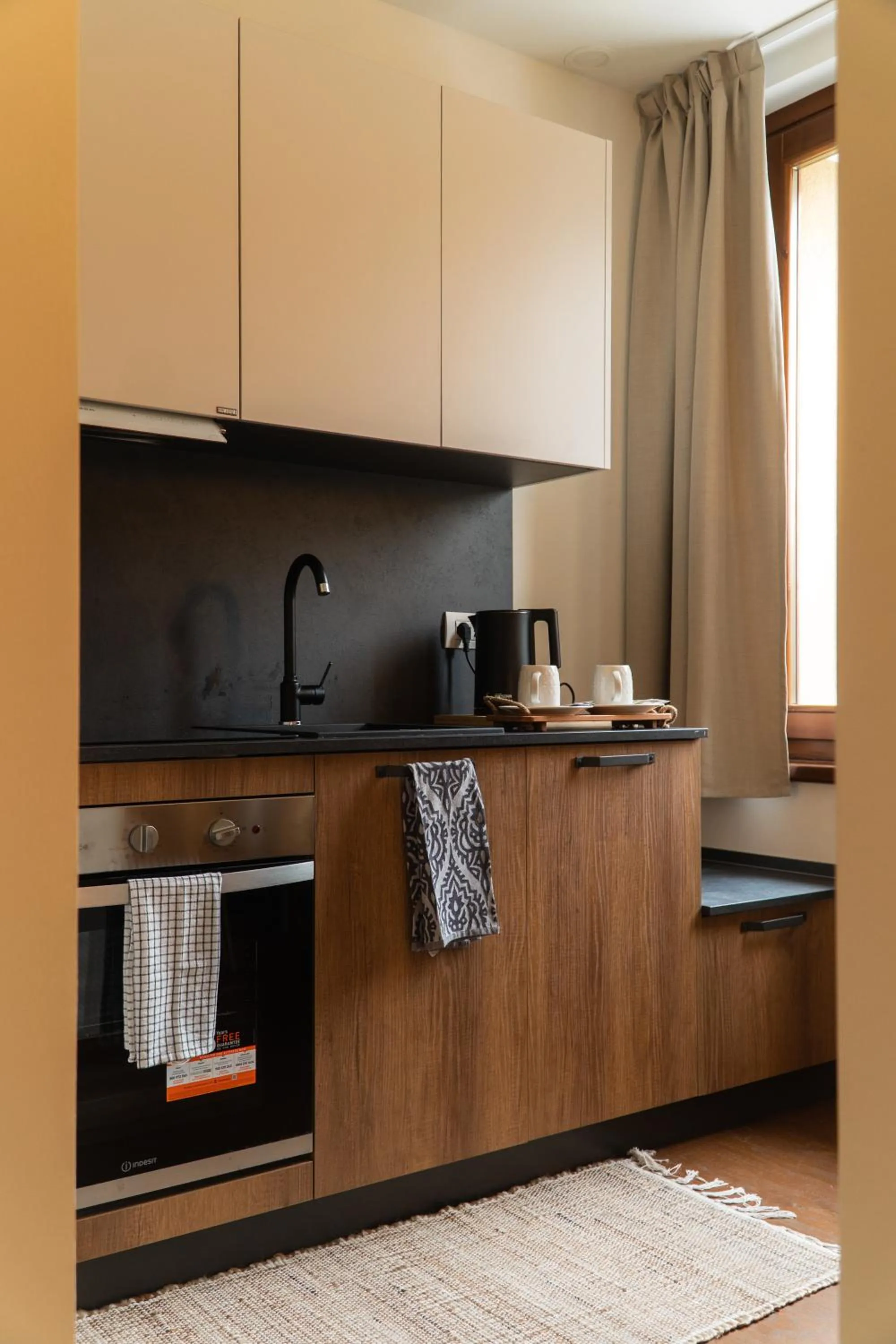 kitchen in Maison Poluc hotel apartments