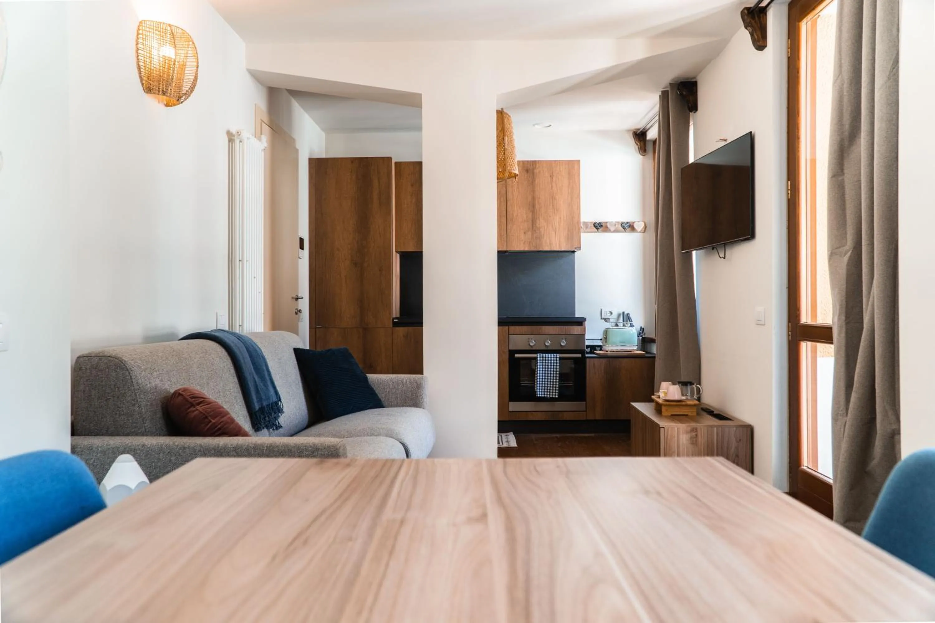 Living room in Maison Poluc hotel apartments