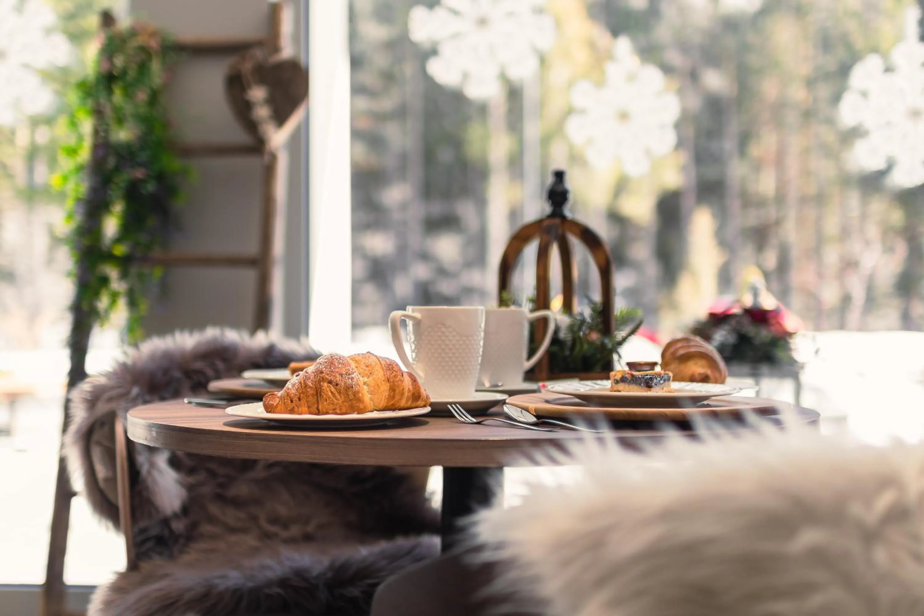 Breakfast in Maison Poluc hotel apartments