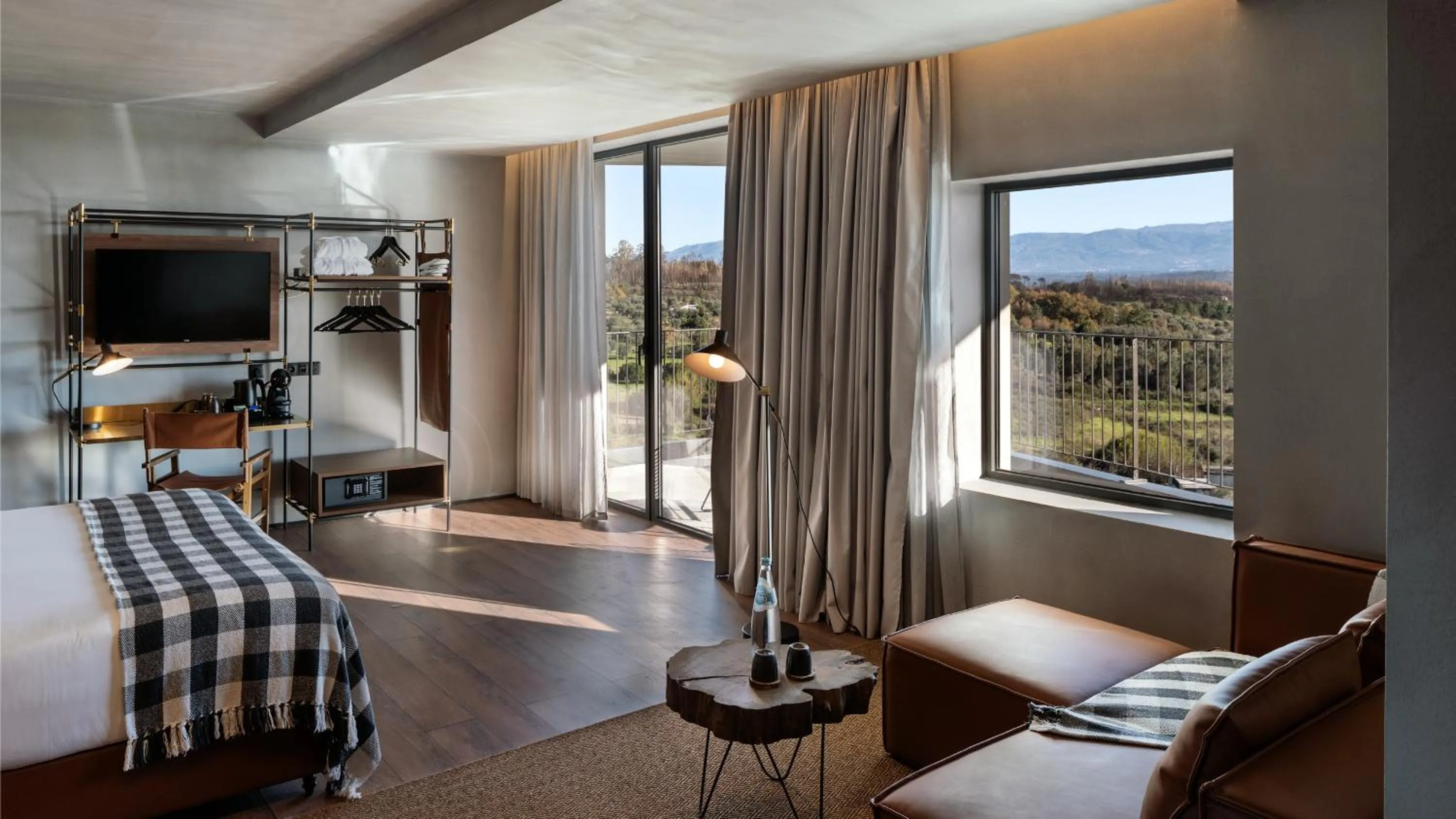 Bed in Puro Dão Hotel & Spa