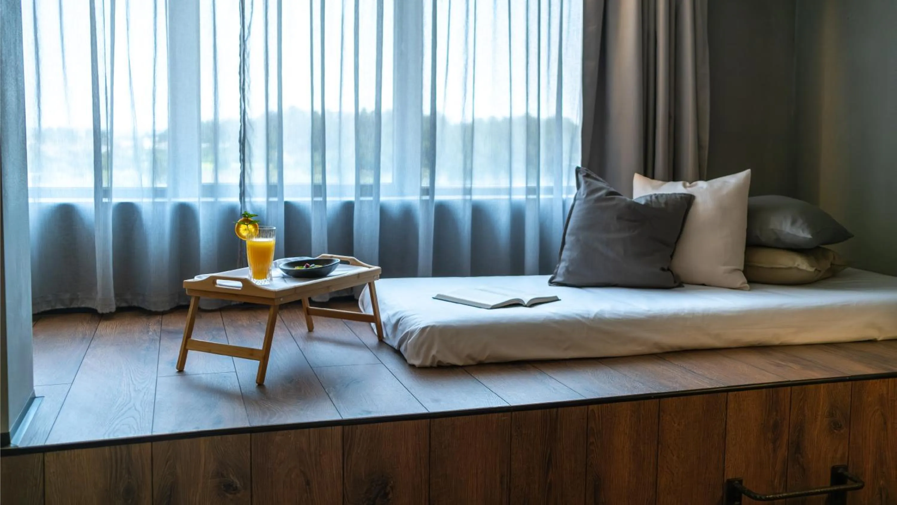 Bed in Puro Dão Hotel & Spa