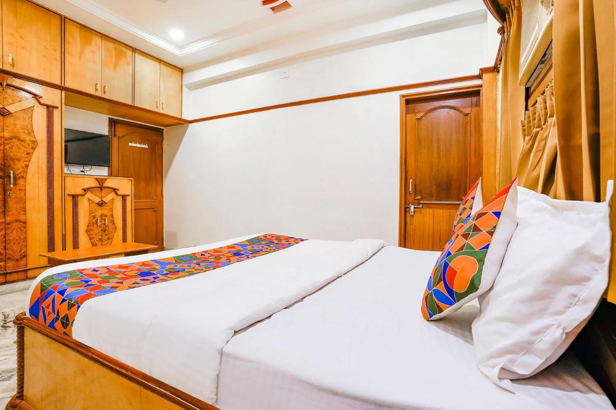 Bed in FabHotel Rest & Peace