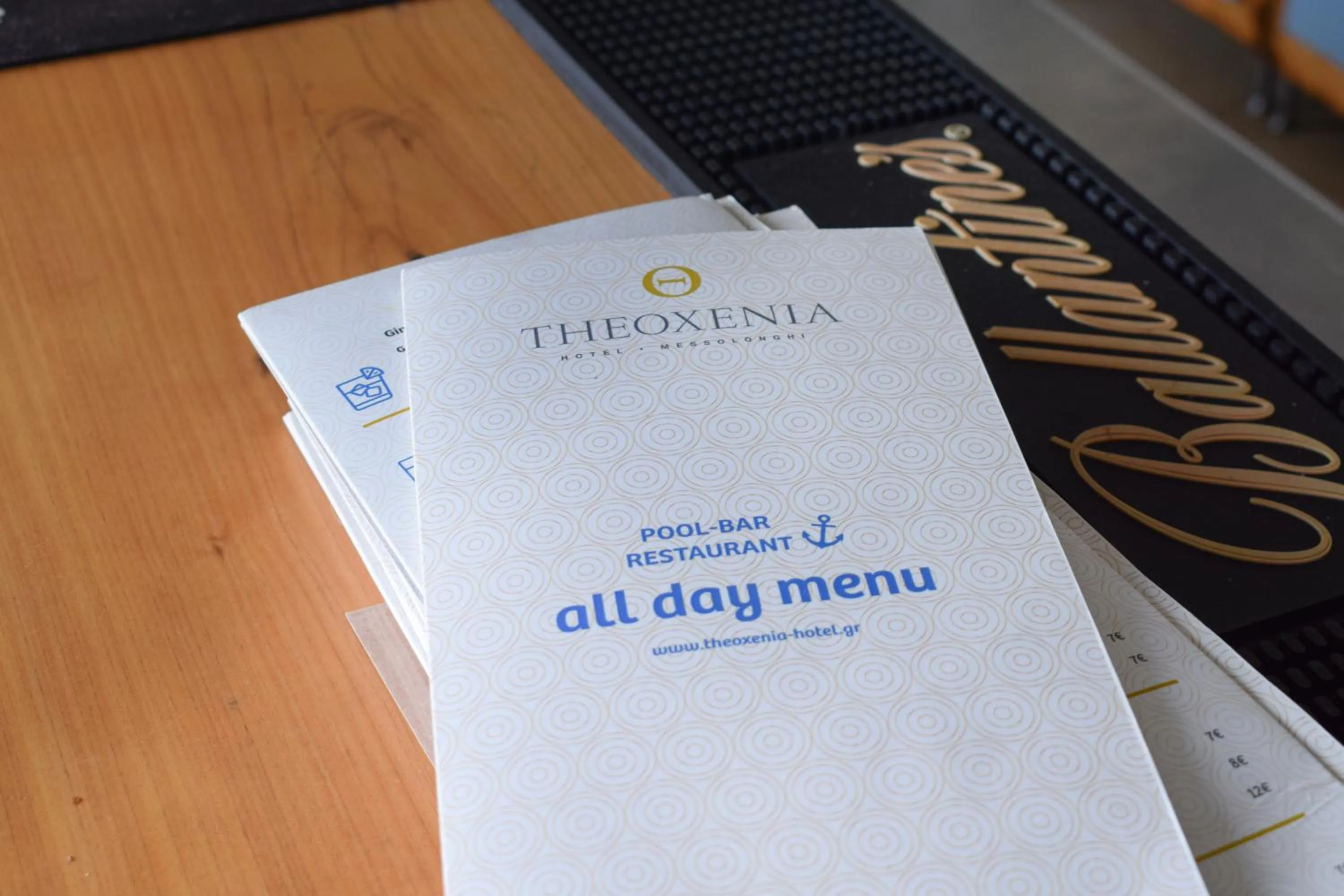 Lounge or bar in Hotel Theoxenia