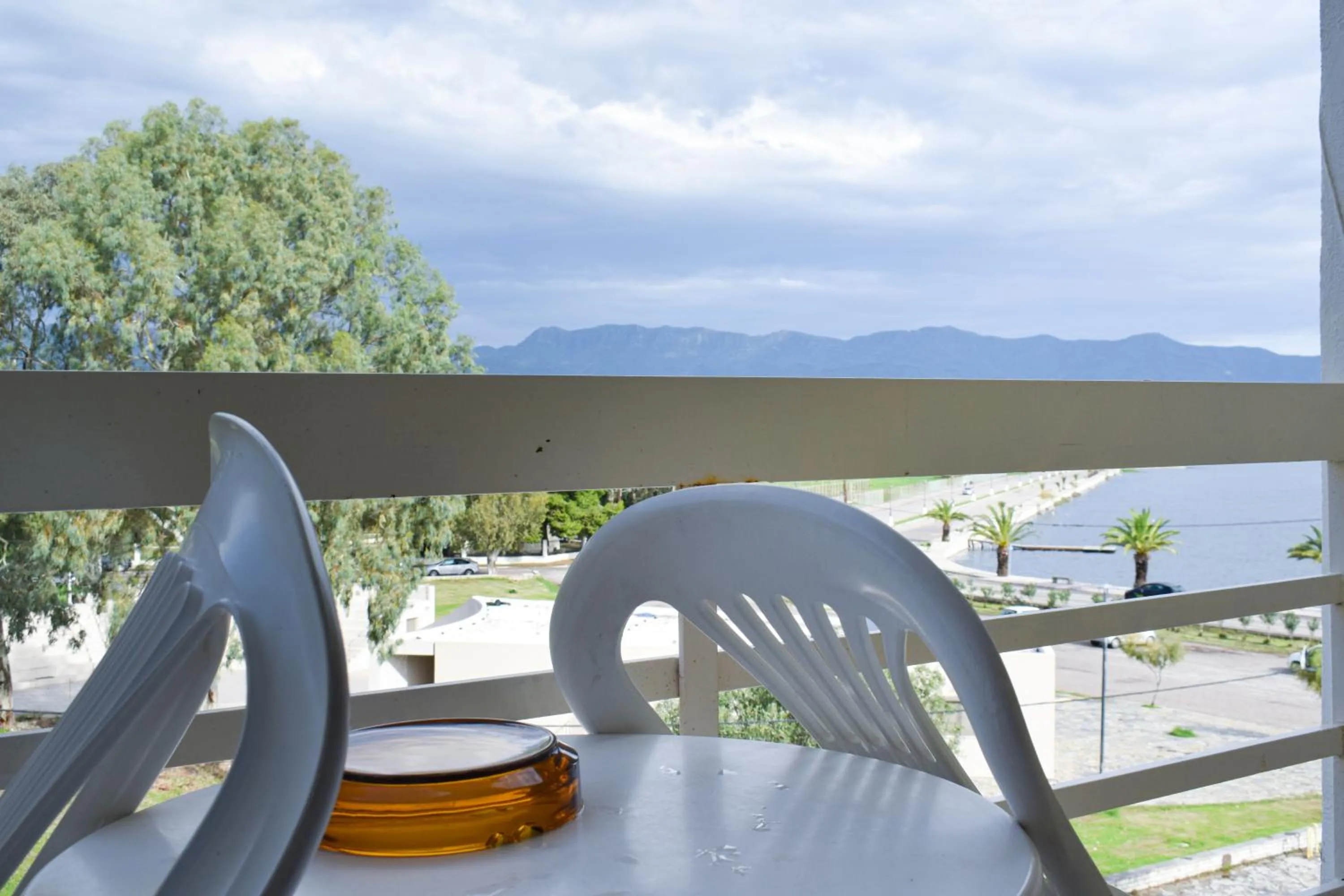 Balcony/Terrace in Hotel Theoxenia